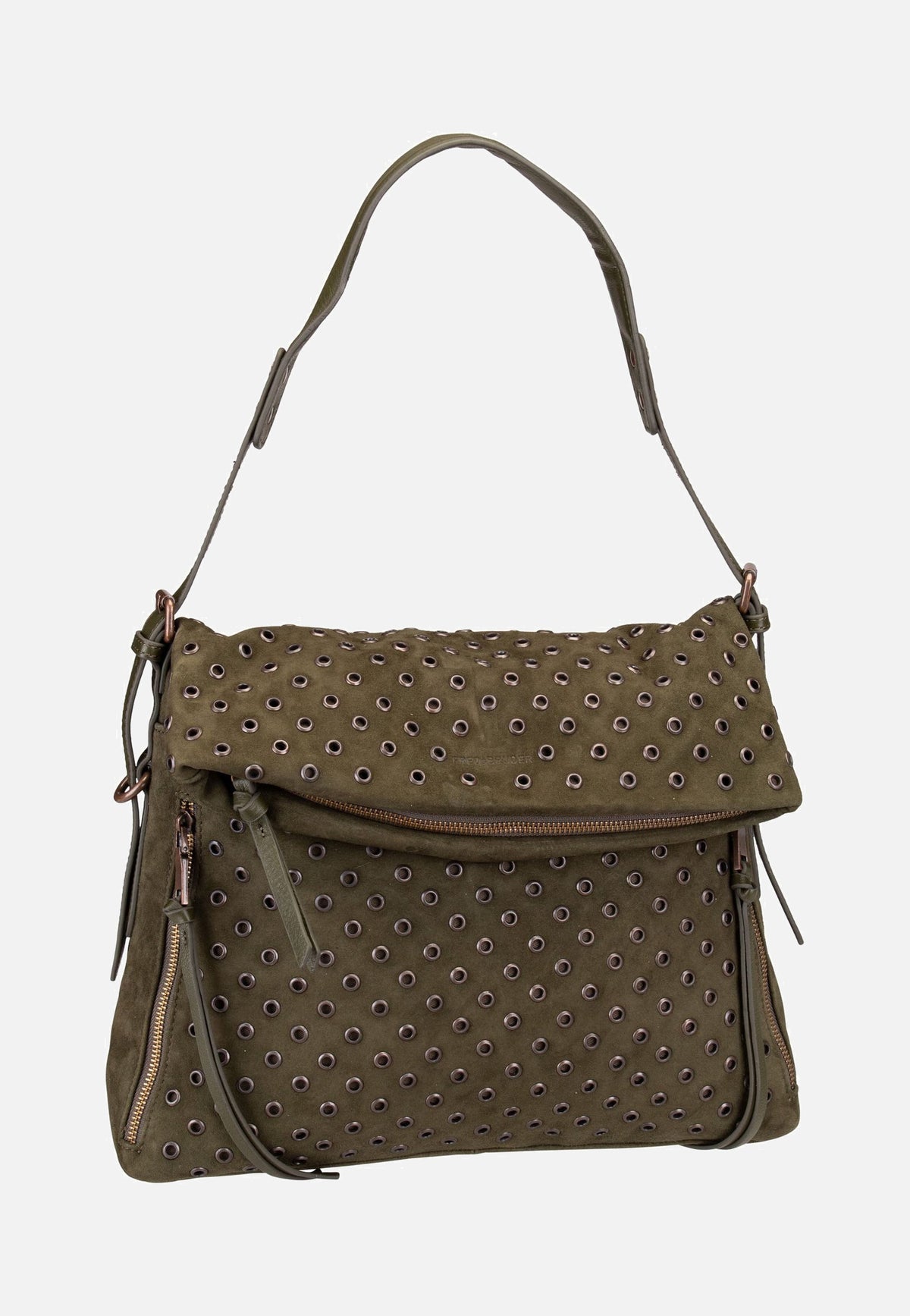 Fredsbruder Hey You Rock 270-3695 Olive Schultertasche
