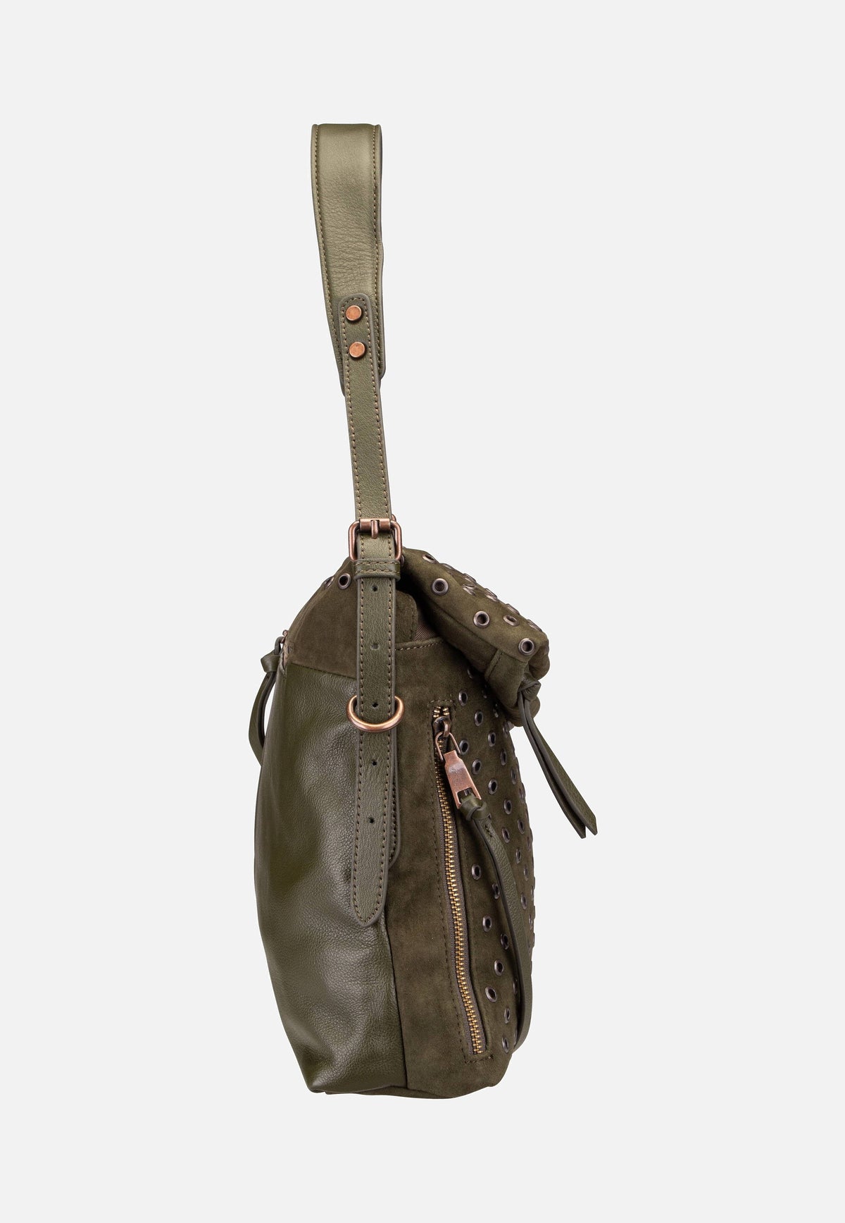 Fredsbruder Hey You Rock 270-3695 Olive Schultertasche