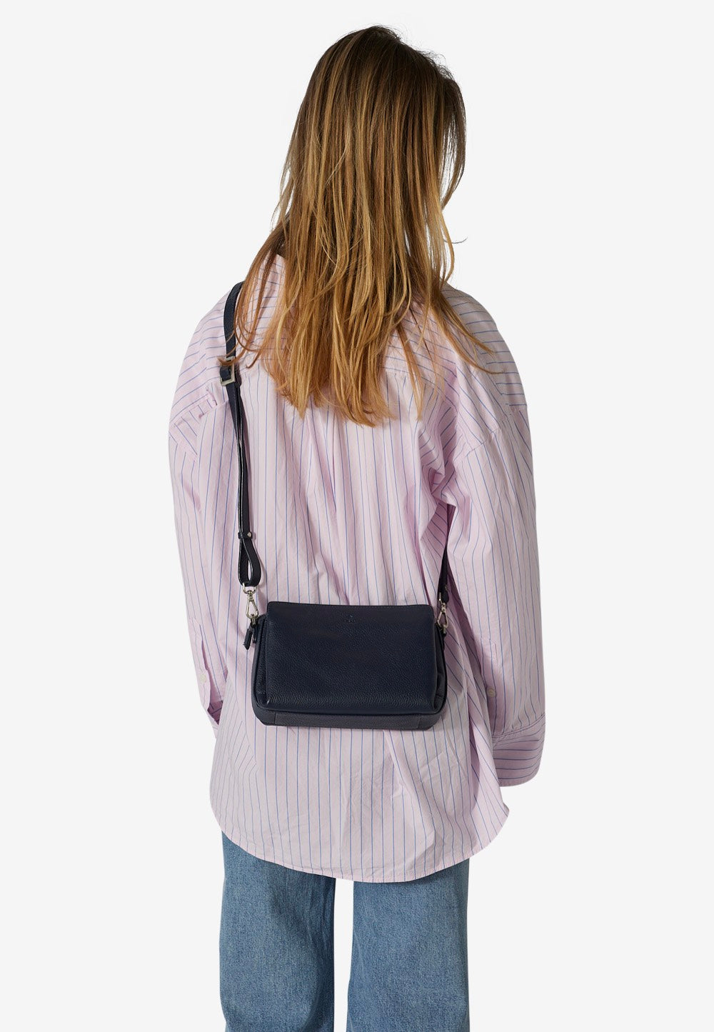 Adax Cormorano Dea Navy Crossbody Bag