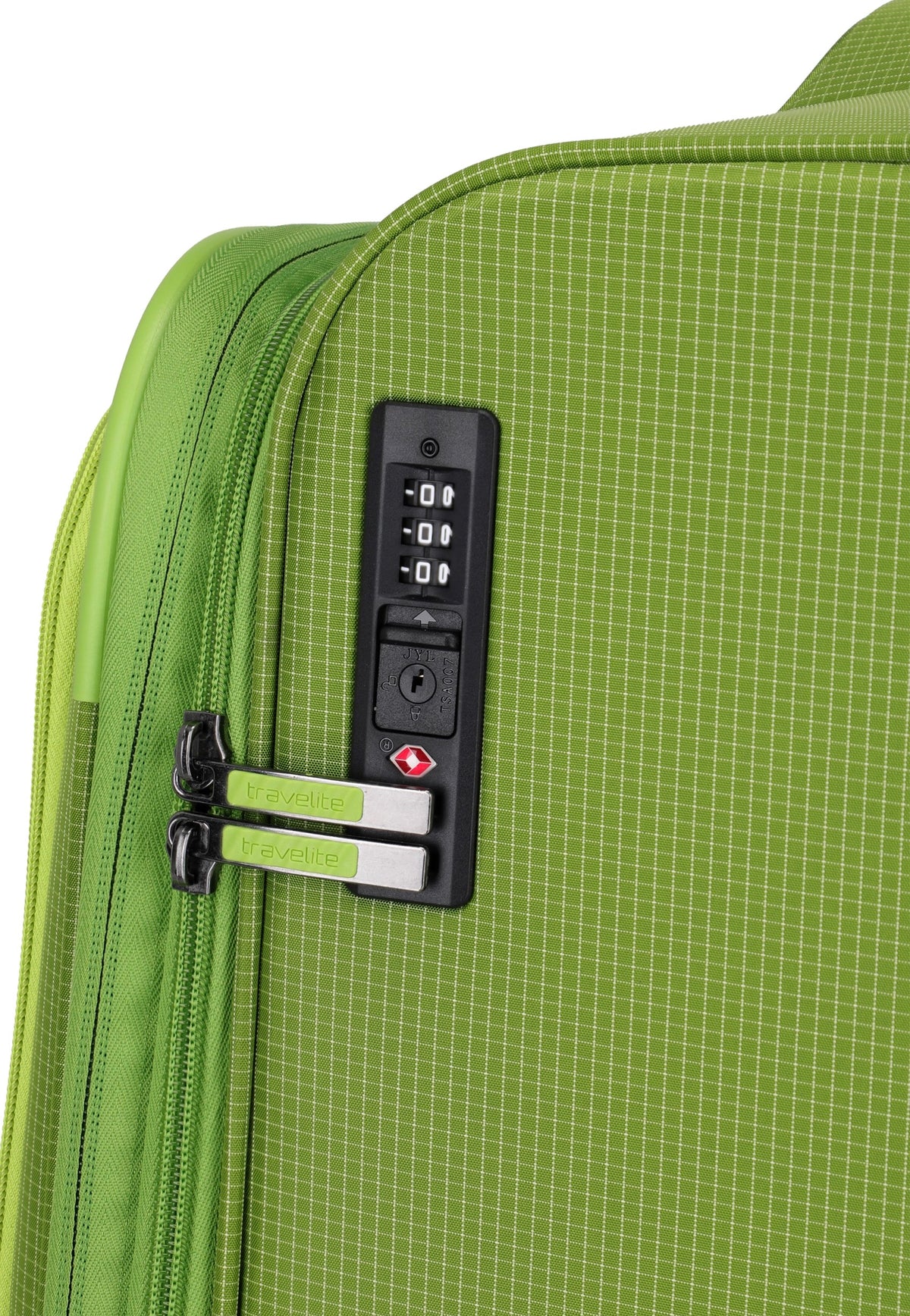 travelite Corsiica 4w Set Lexp/Mexp/Sexp/BB Fresh Green Koffer