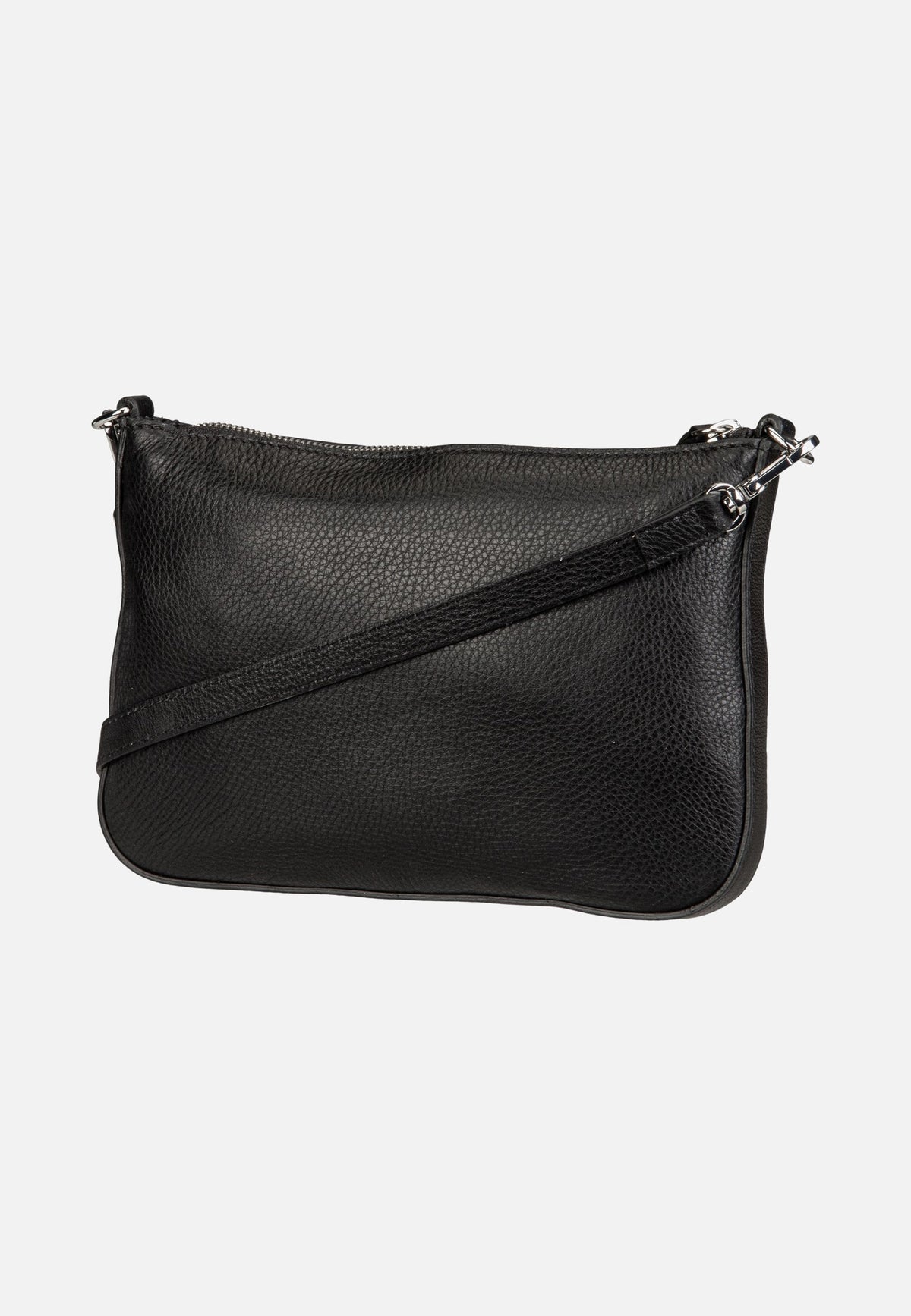 abro Raquel Black/Nickel Crossbody Bag