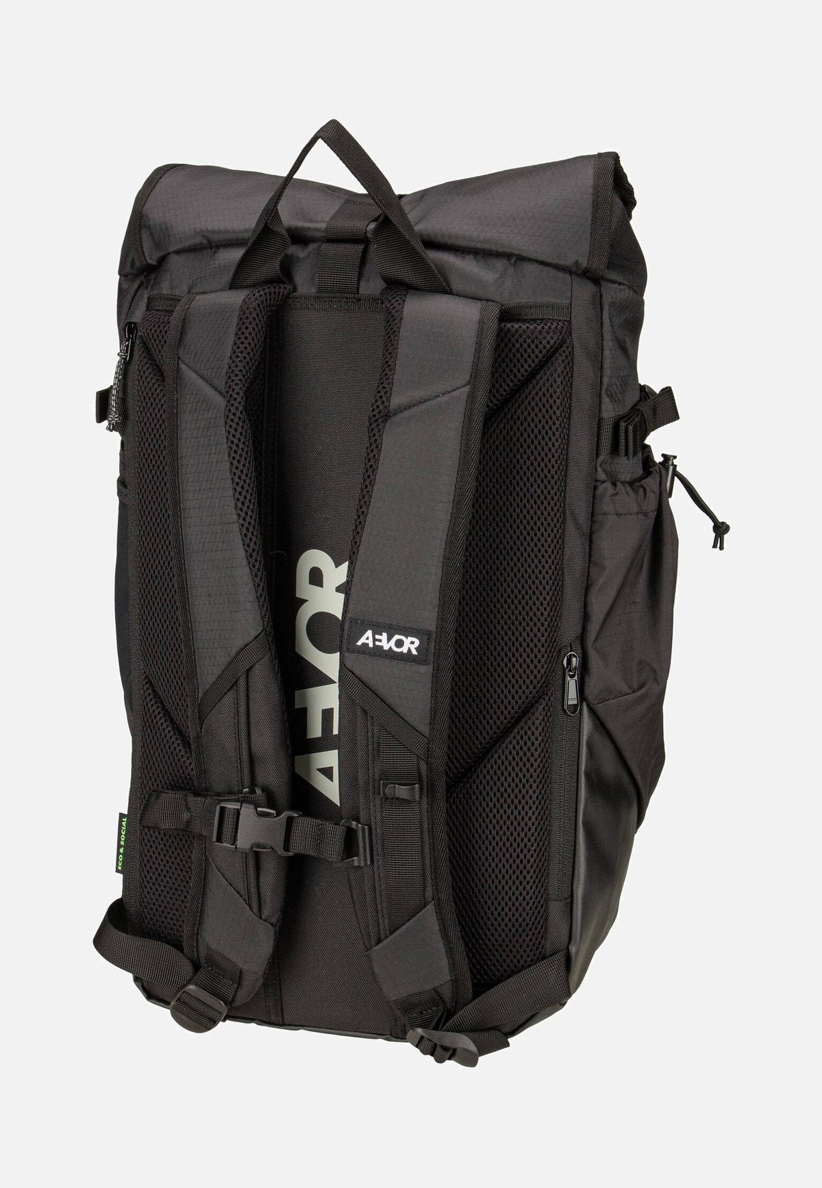 AEVOR Roll Pack Proof Black Rucksack
