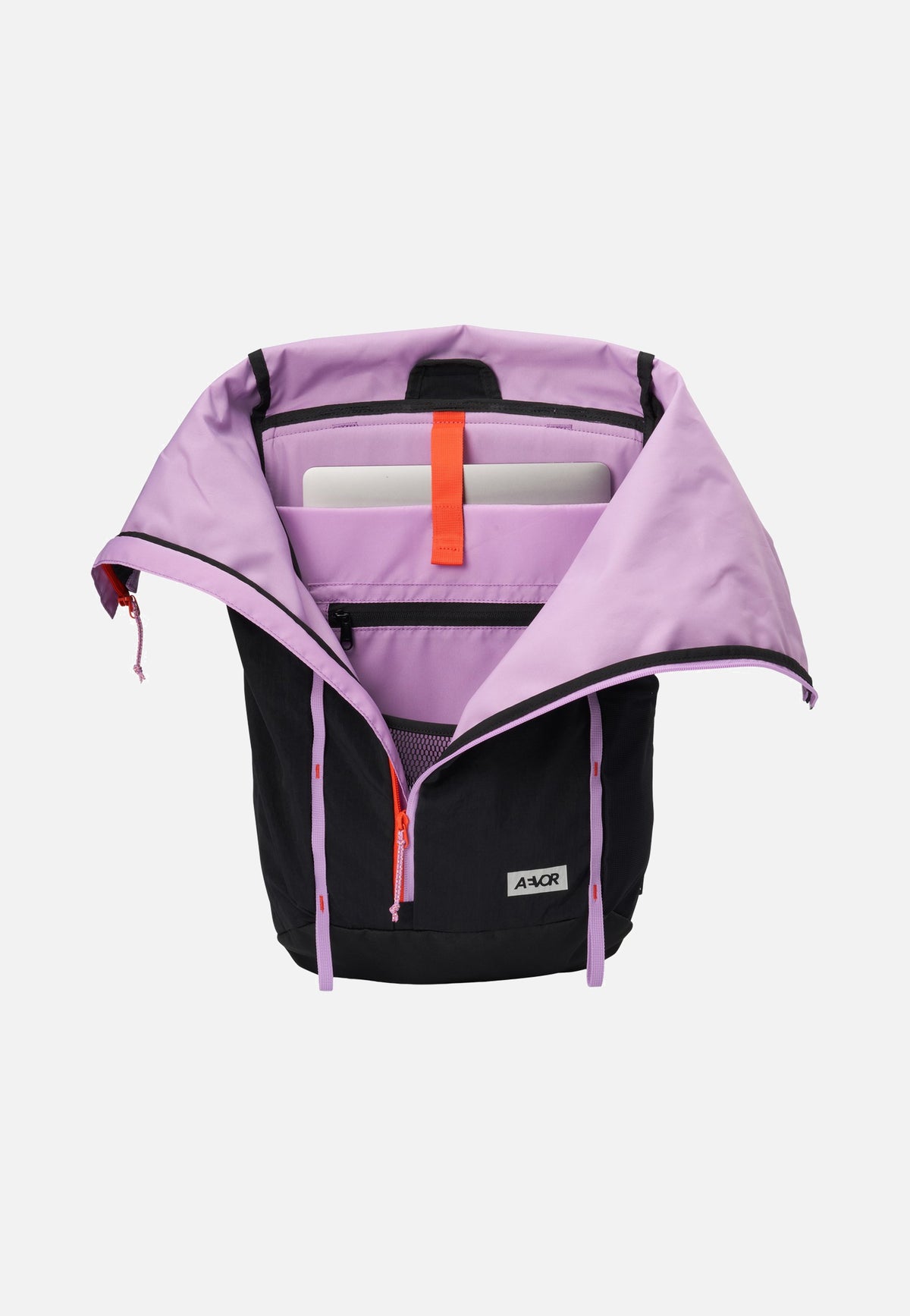 AEVOR Active Pack Dual Dip Violett Rush Rolltop Rucksack