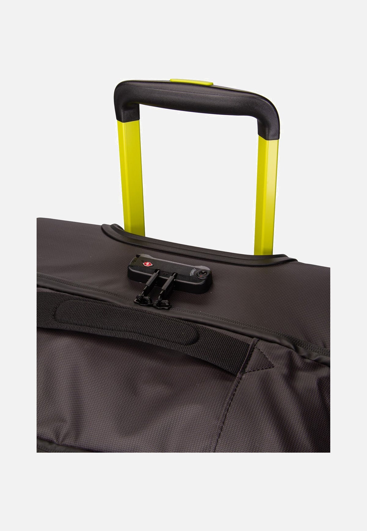 American Tourister Urban Track Duffle L Black/Lime Reisetasche mit Rollen