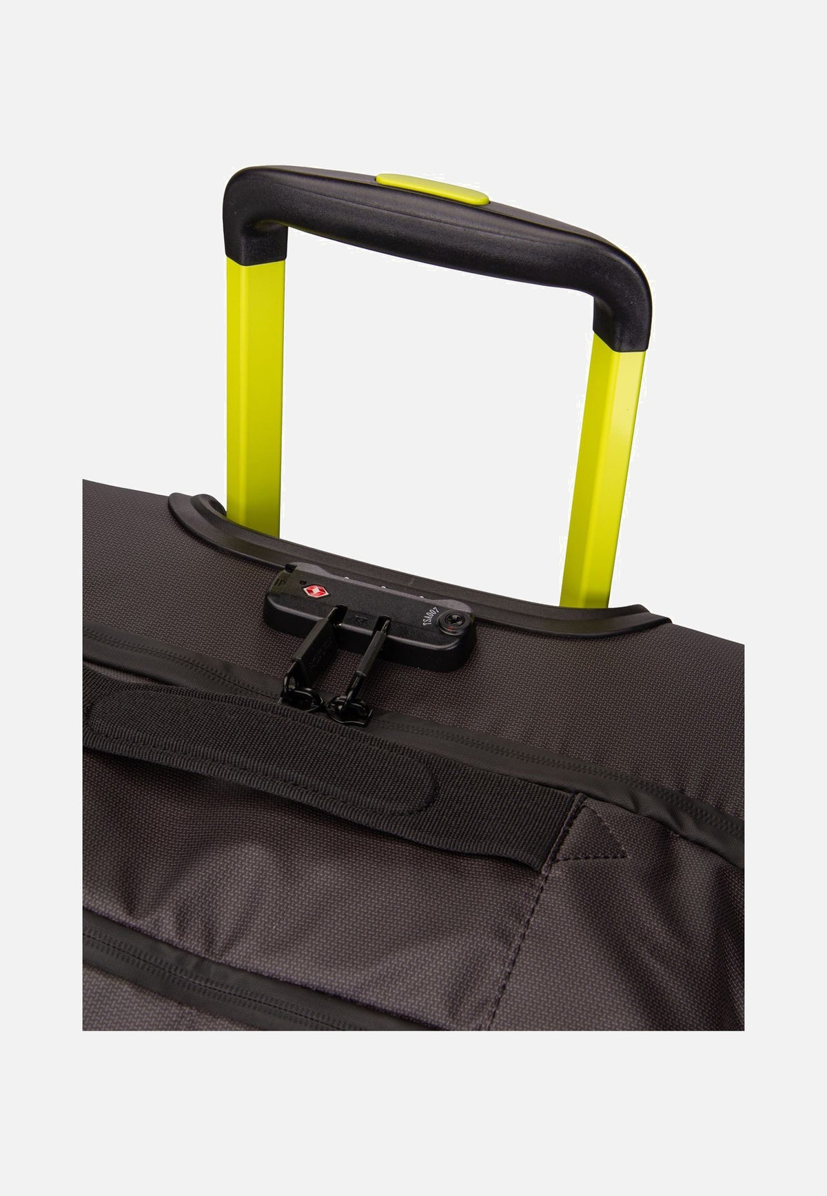 American Tourister Urban Track Duffle M Black/Lime Reisetasche mit Rollen