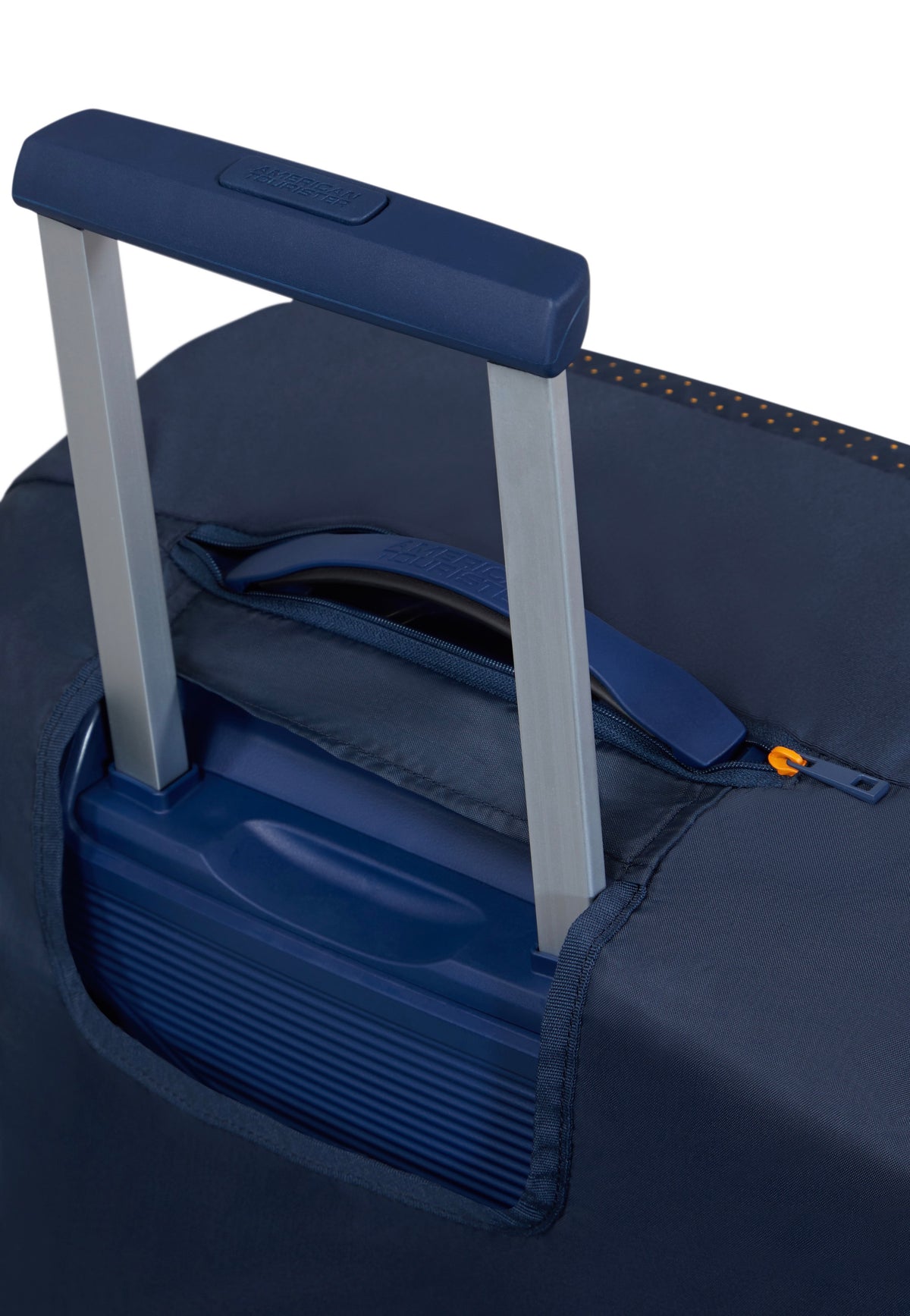 American Tourister Foldable L Navy/Orange Luggage Cover
