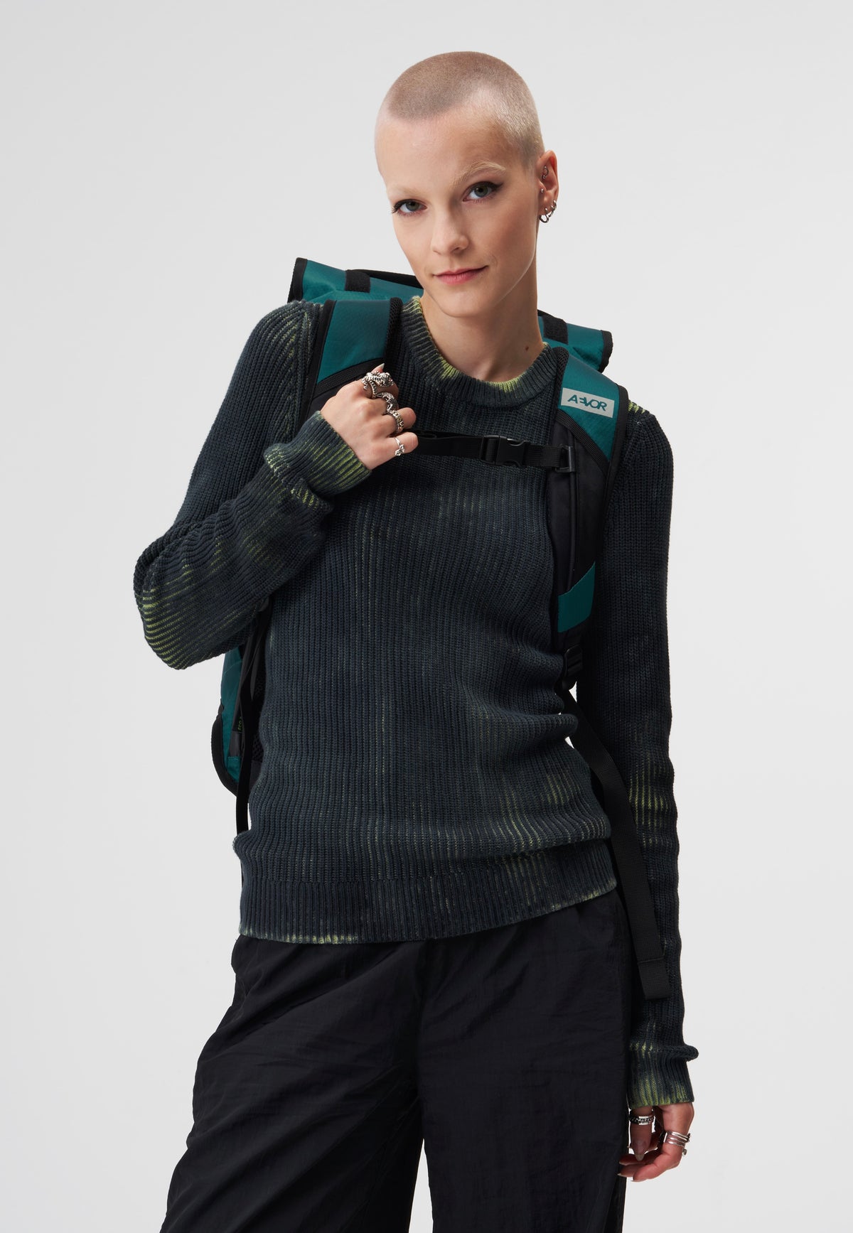 AEVOR Trip Pack Proof Evergreen Rolltop Rucksack