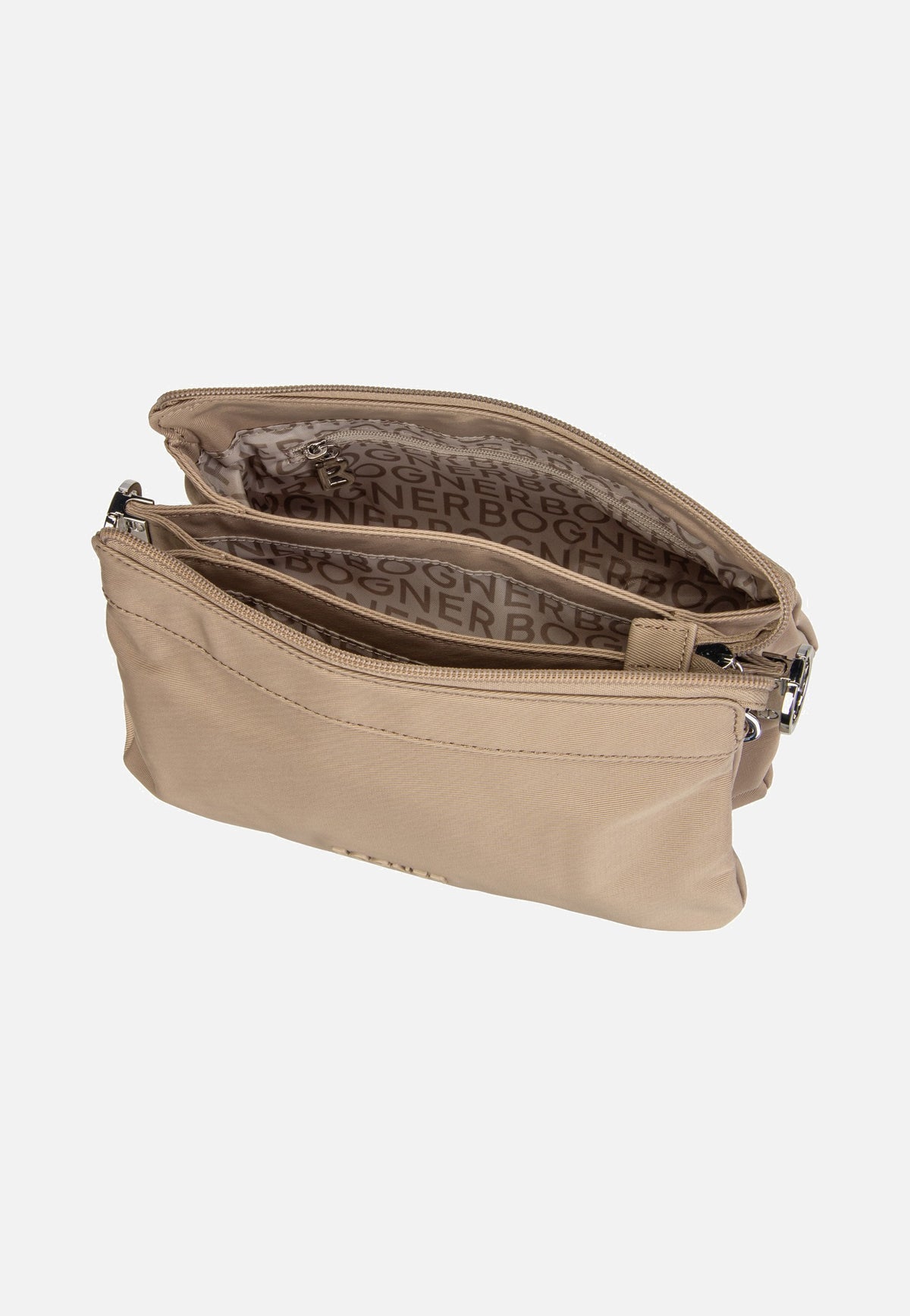 Bogner Maxon Taja XSHZ Greige Schultertasche