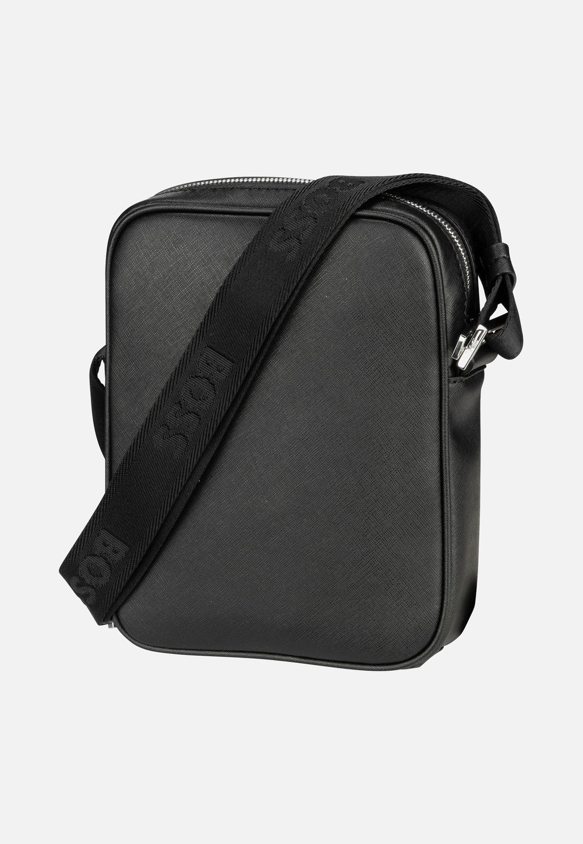 BOSS Zair North South Zip Black Umhängetasche