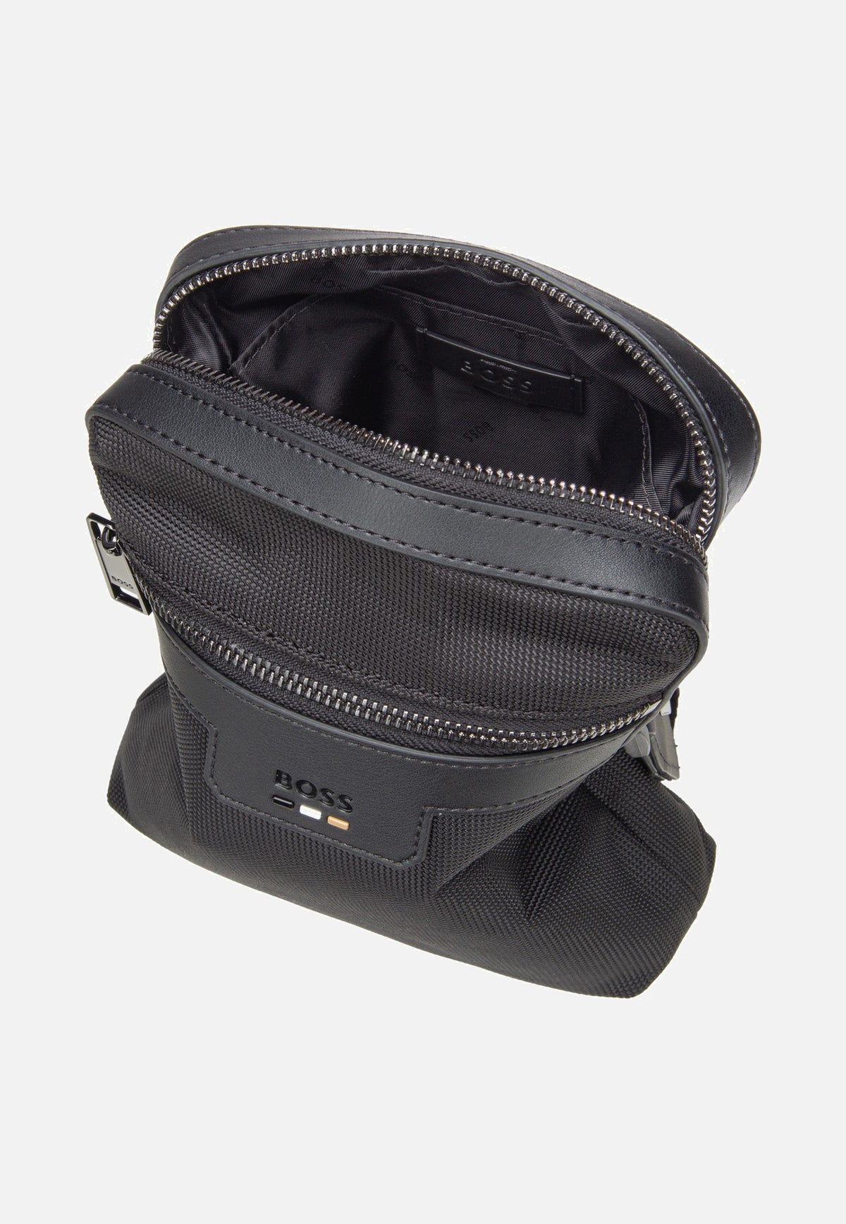 BOSS Ray N NS Zip Black Crossbody Bag