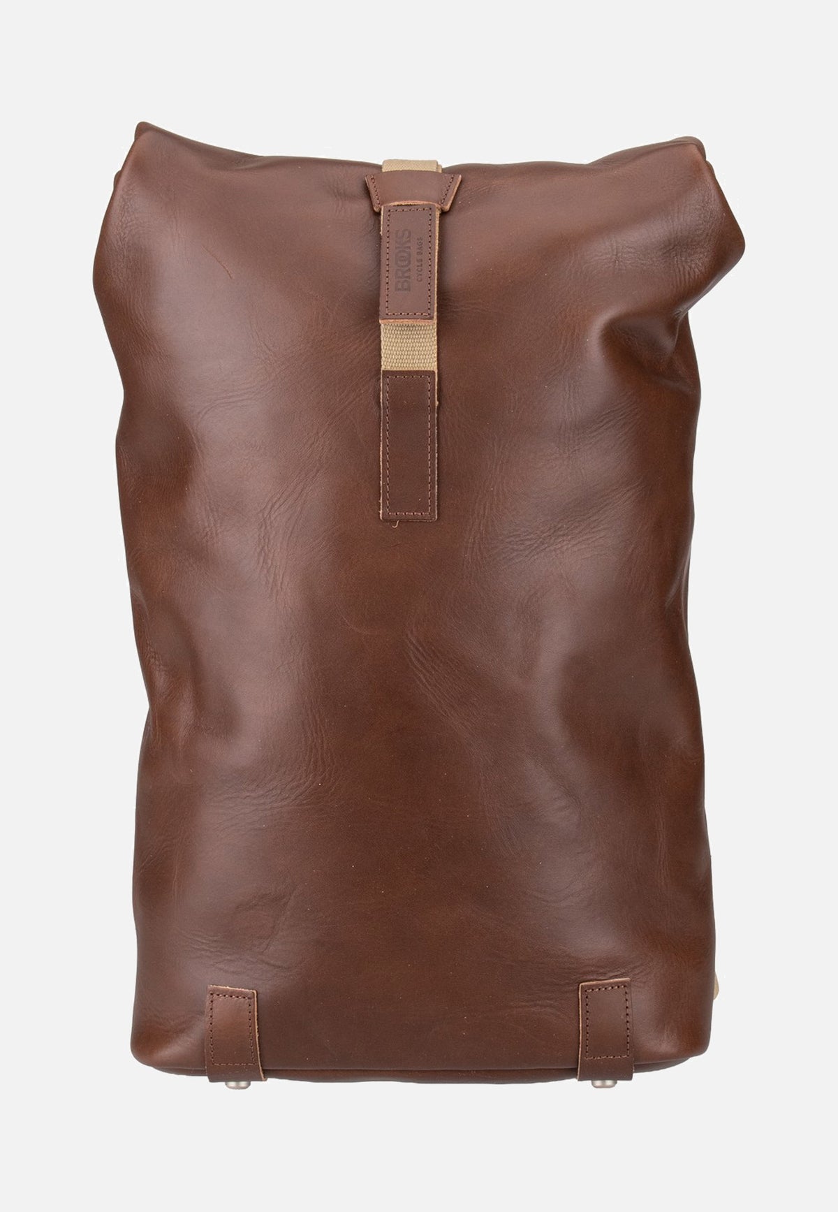 Brooks England Pickwick Reflective Leather 12L Brown Rolltop Rucksack