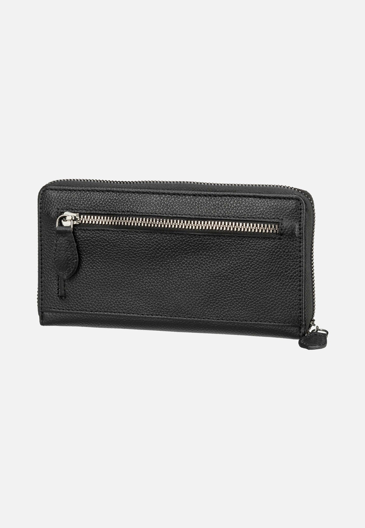Bugatti Bella Ladies Zip Longpurse Schwarz Portemonnaie