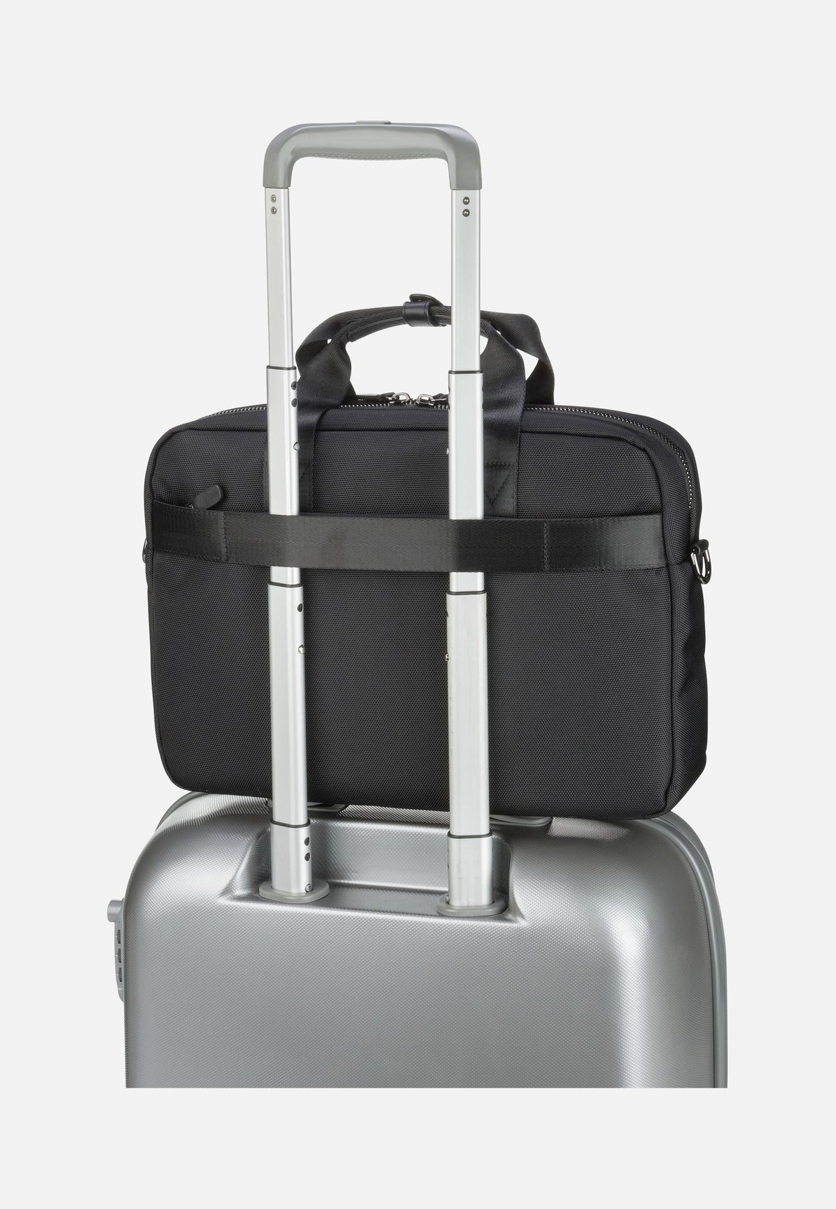 Bugatti Nero Workbag Medium Schwarz Aktentasche