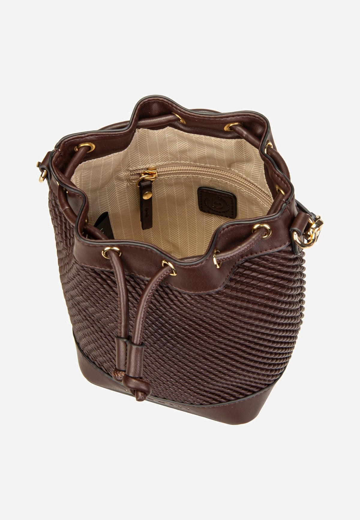 Bugatti Julice Bucket Bag Brown Bucket Bag