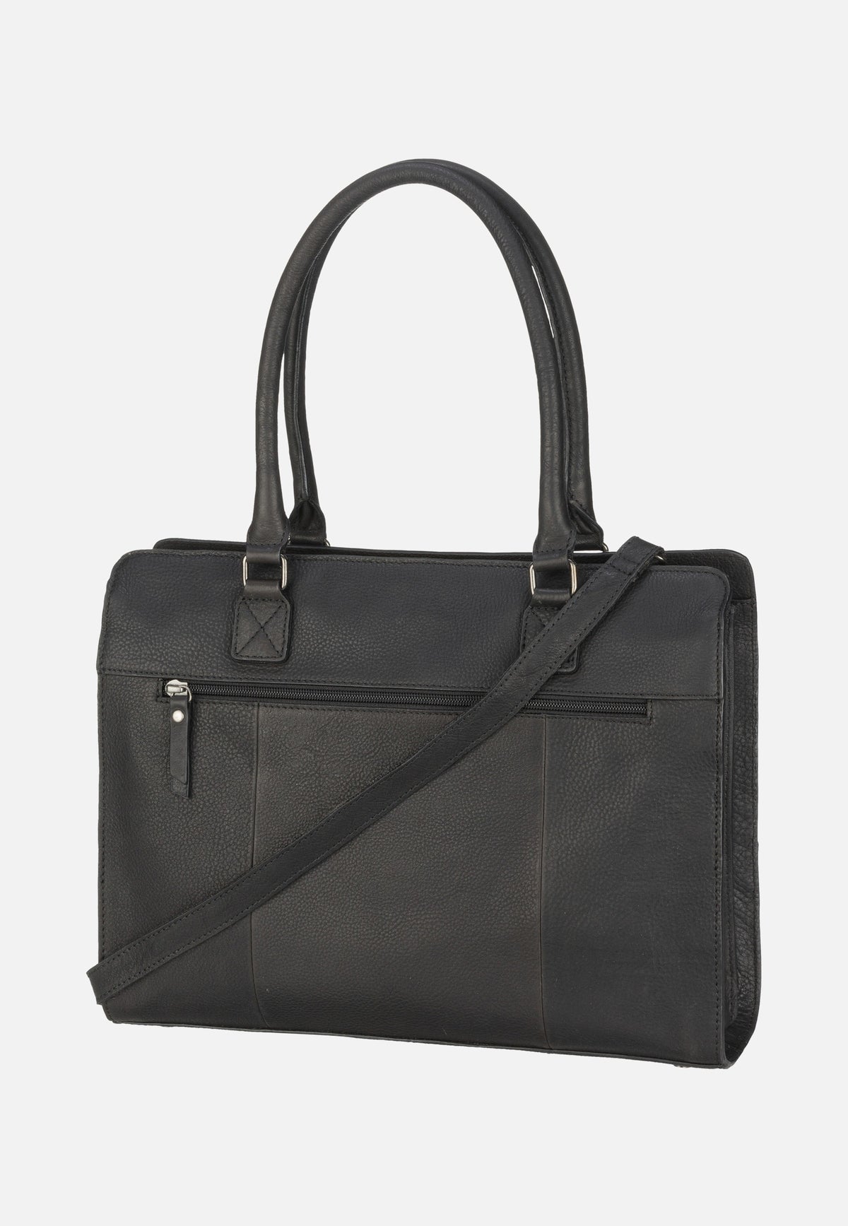 Burkely Antique Avery Handbag M 14'' 7001 Black Aktentasche