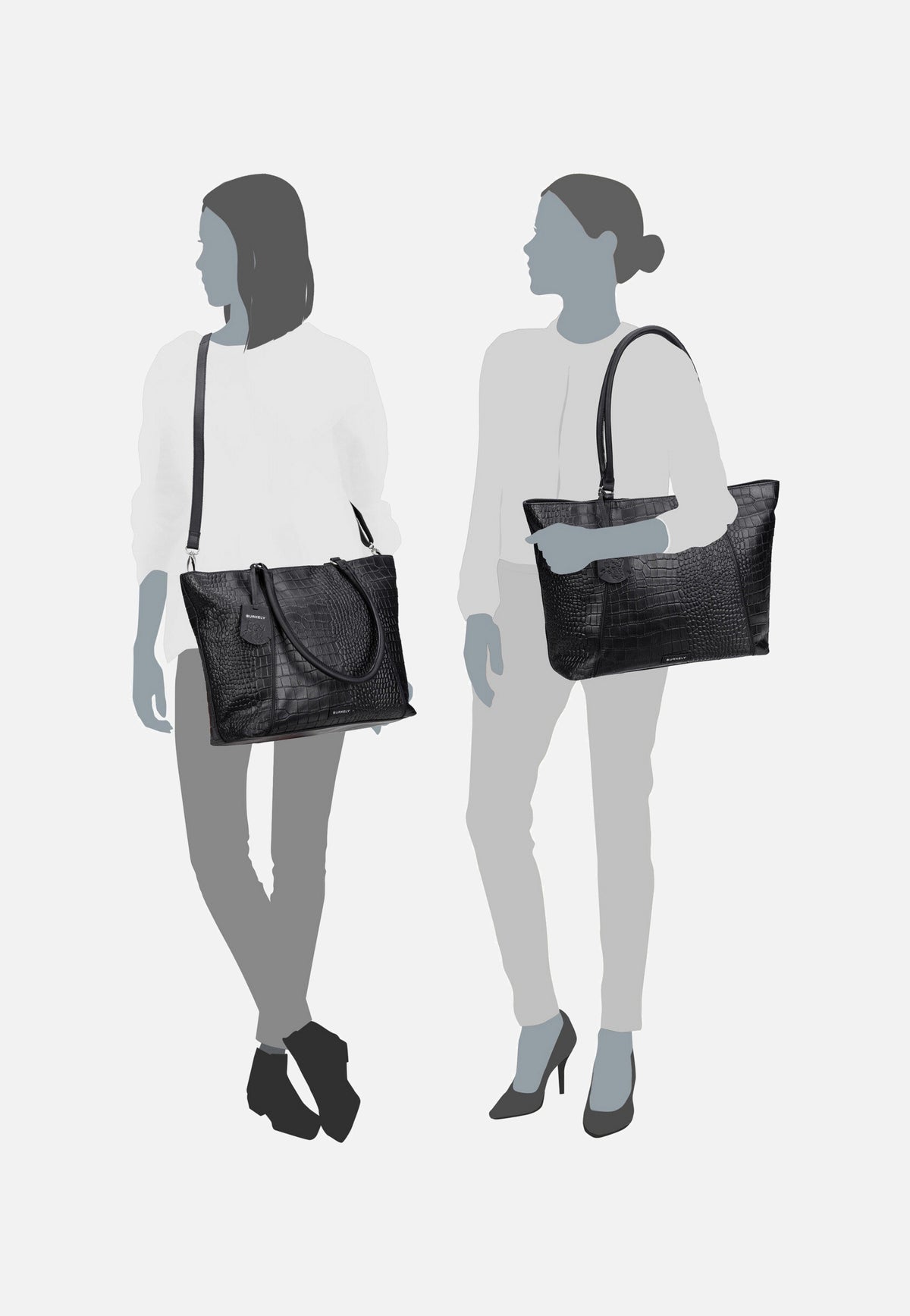 Burkely Cool Colbie 1000433 Black Shopper