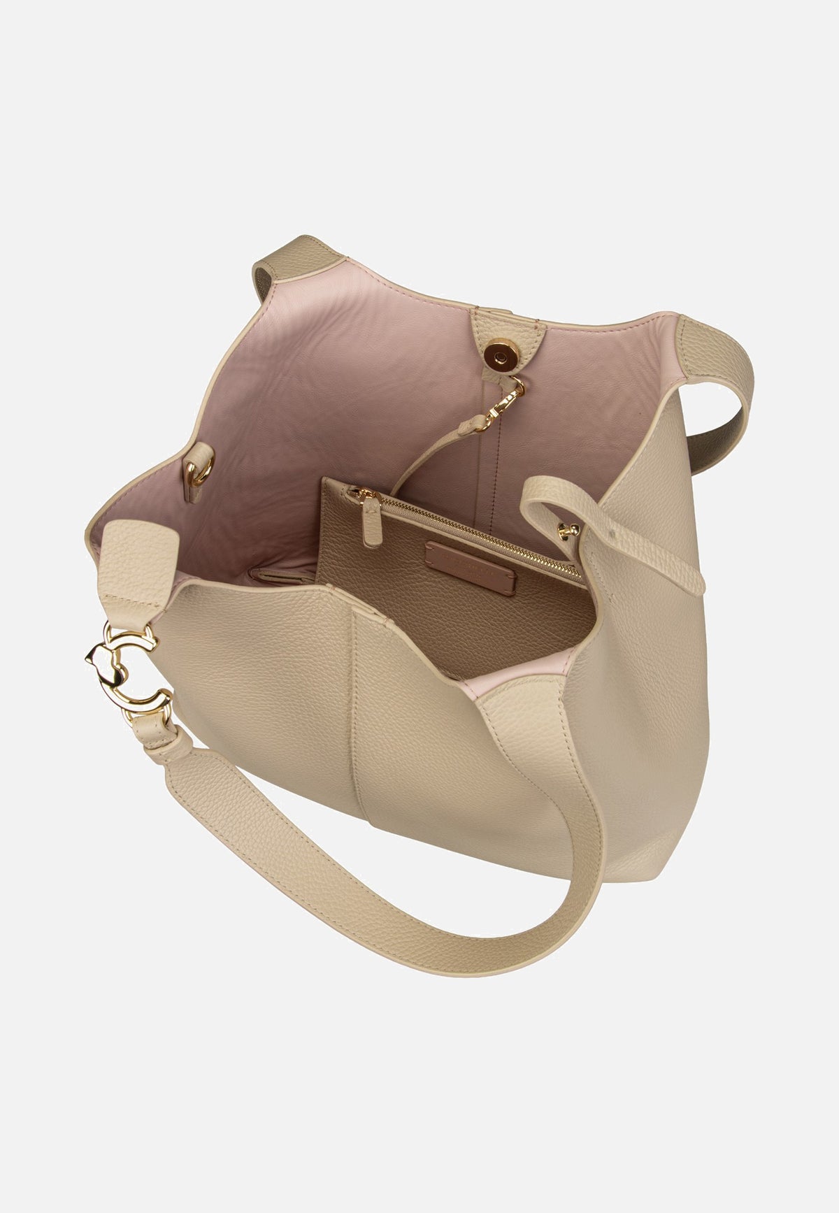 Coccinelle C-Easy 1102 Sandshell Schultertasche