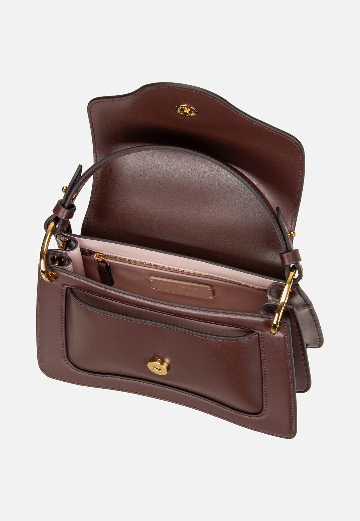 Coccinelle C-Me Calf 1802 Berry Henkeltasche