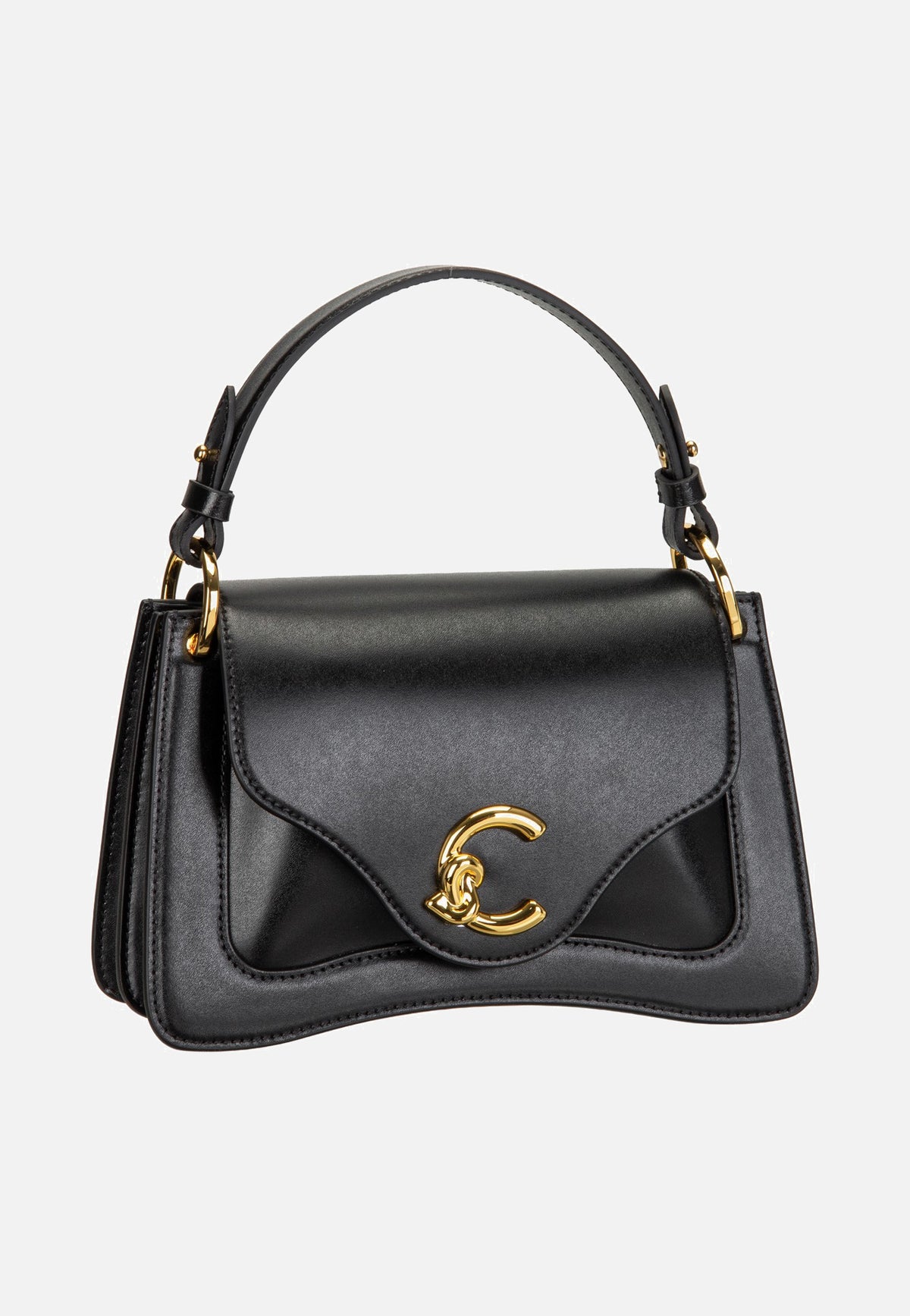 Coccinelle C-Me Calf 1802 Noir Henkeltasche