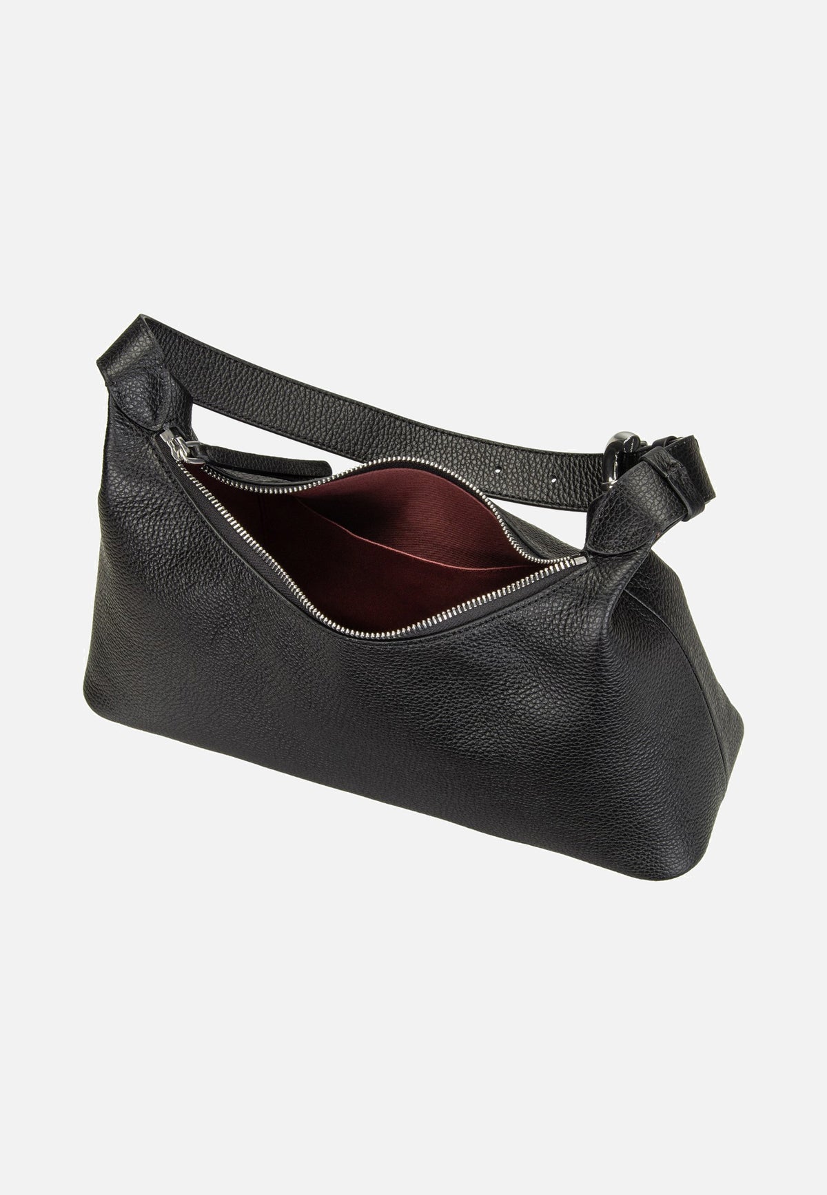 Coccinelle Fern 1301 Noir Hobo Bag
