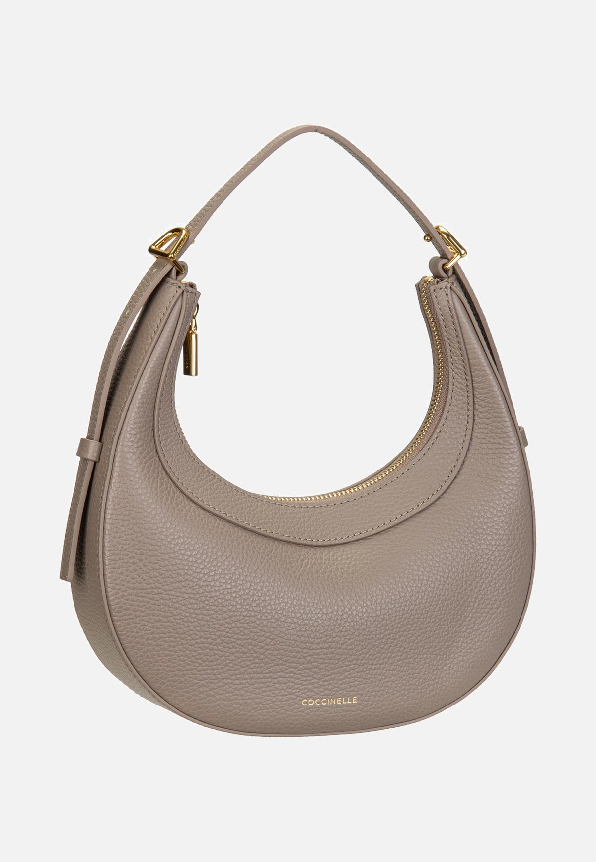 Coccinelle Whisper 5301 Warm Taupe Hobo Bag