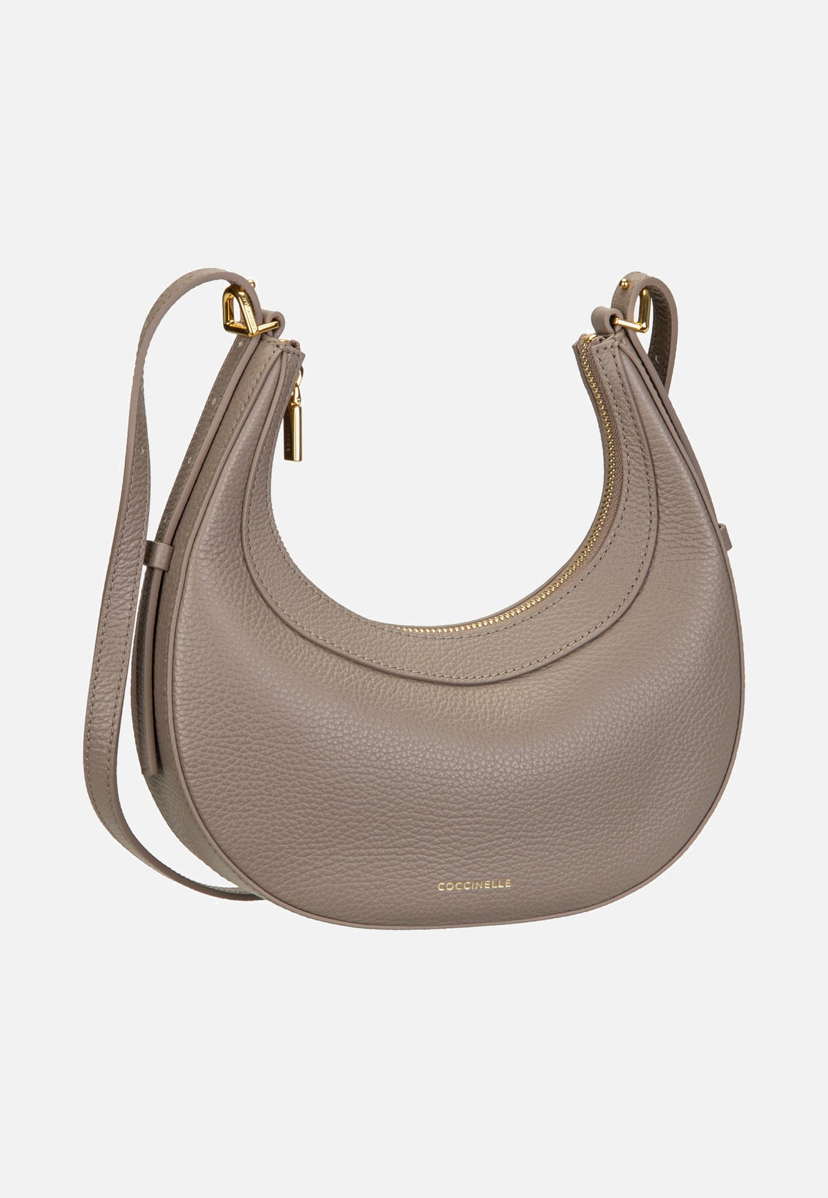 Coccinelle Whisper 5301 Warm Taupe Hobo Bag
