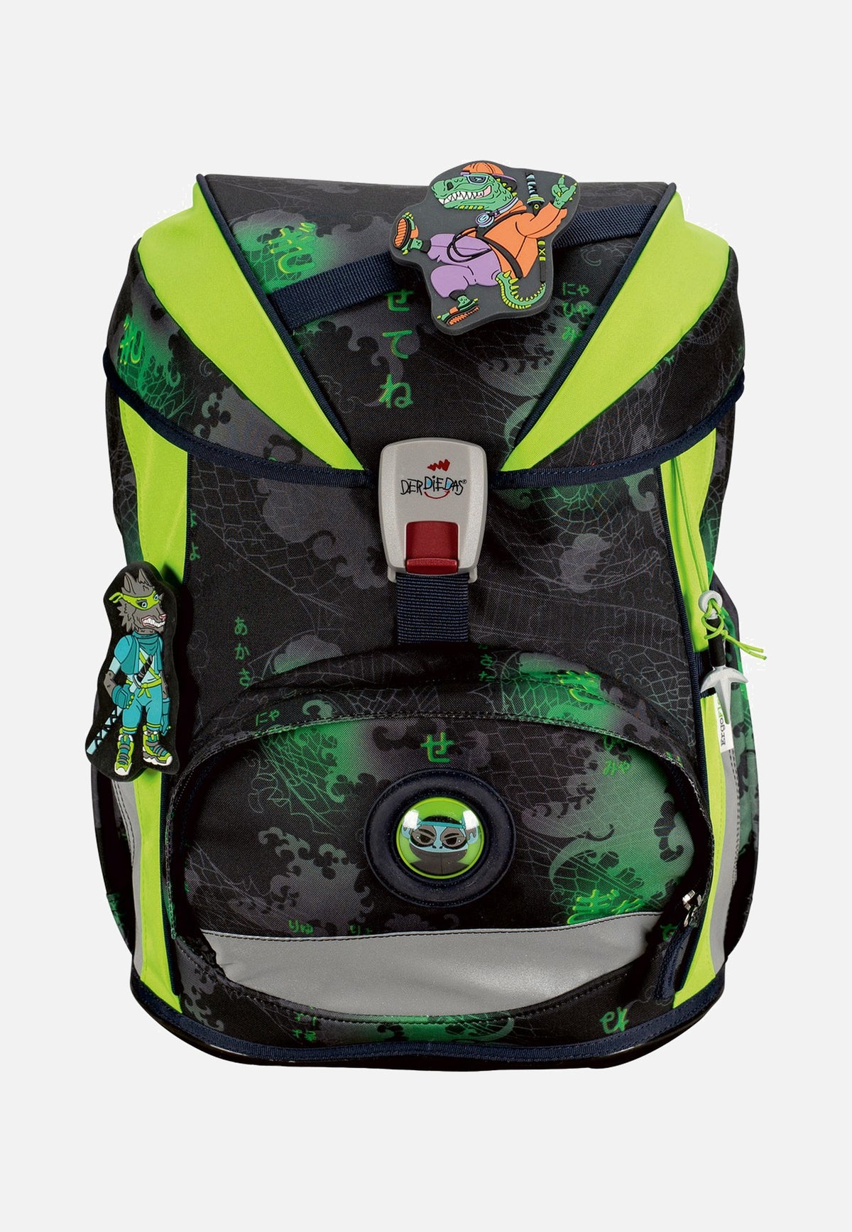 DerDieDas ErgoFlex Set 1 Funny Fighter Schulrucksack