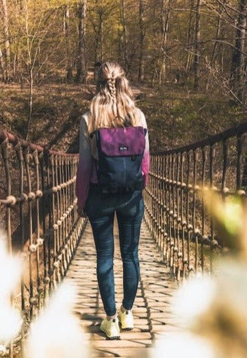 Ela Mo Daypack Berry Rucksack