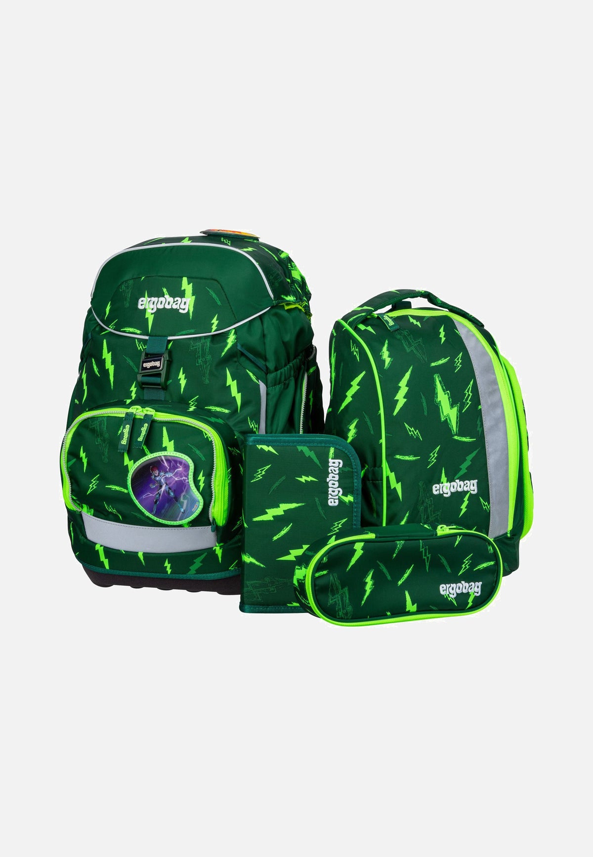 ergobag pack Set LUMI Bärtastisch School Bag