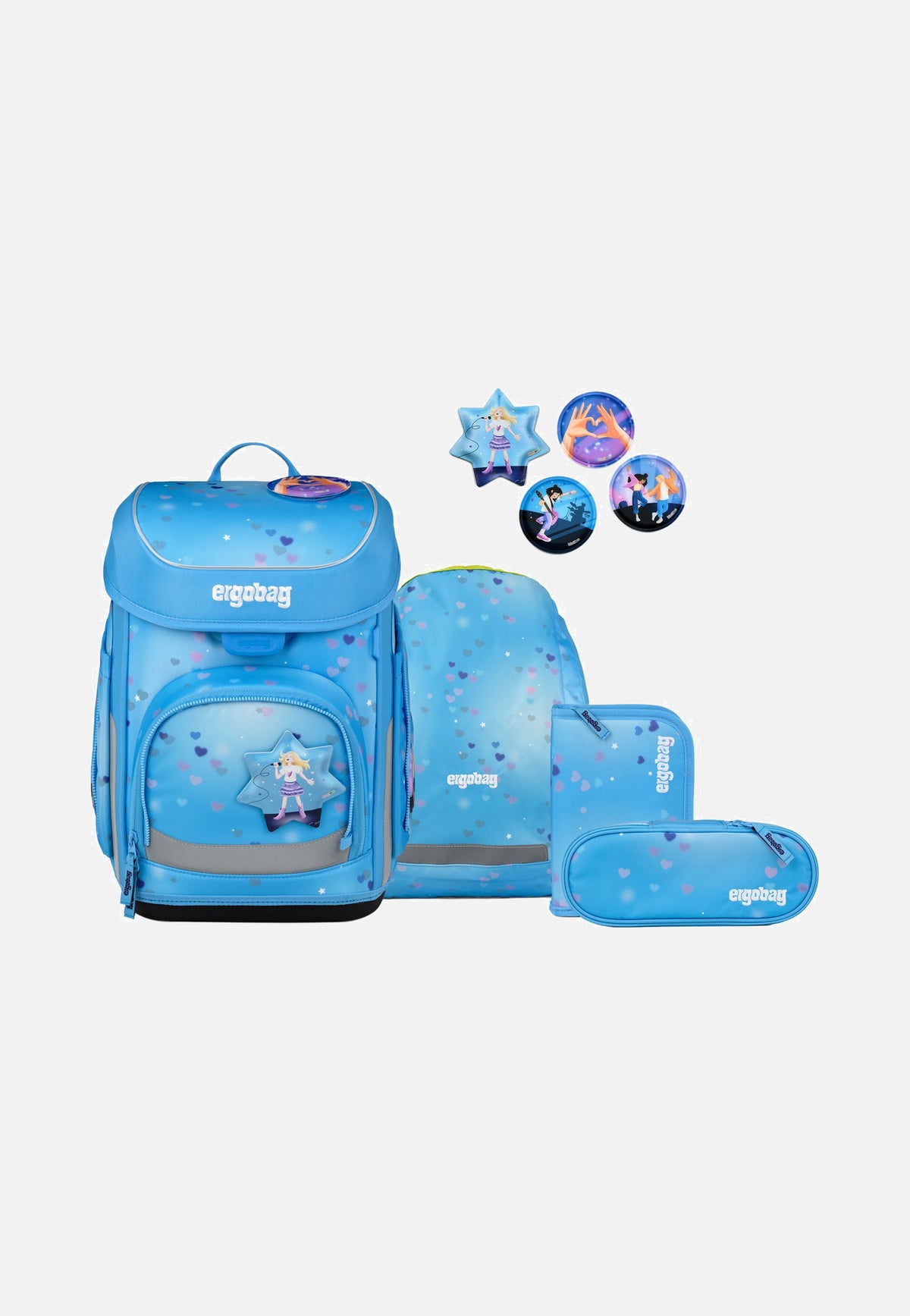 ergobag Cubo Set BühnenfieBär Schulranzen