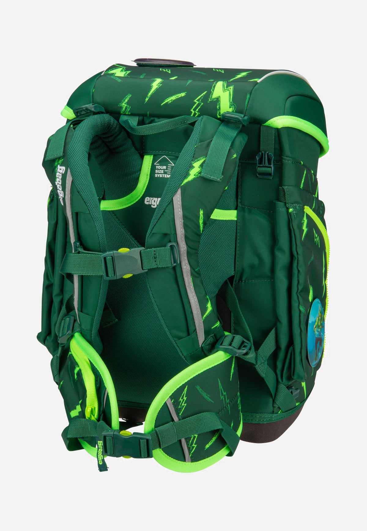 ergobag cubo Set COLOR FLASH Bärtastisch Schulranzen