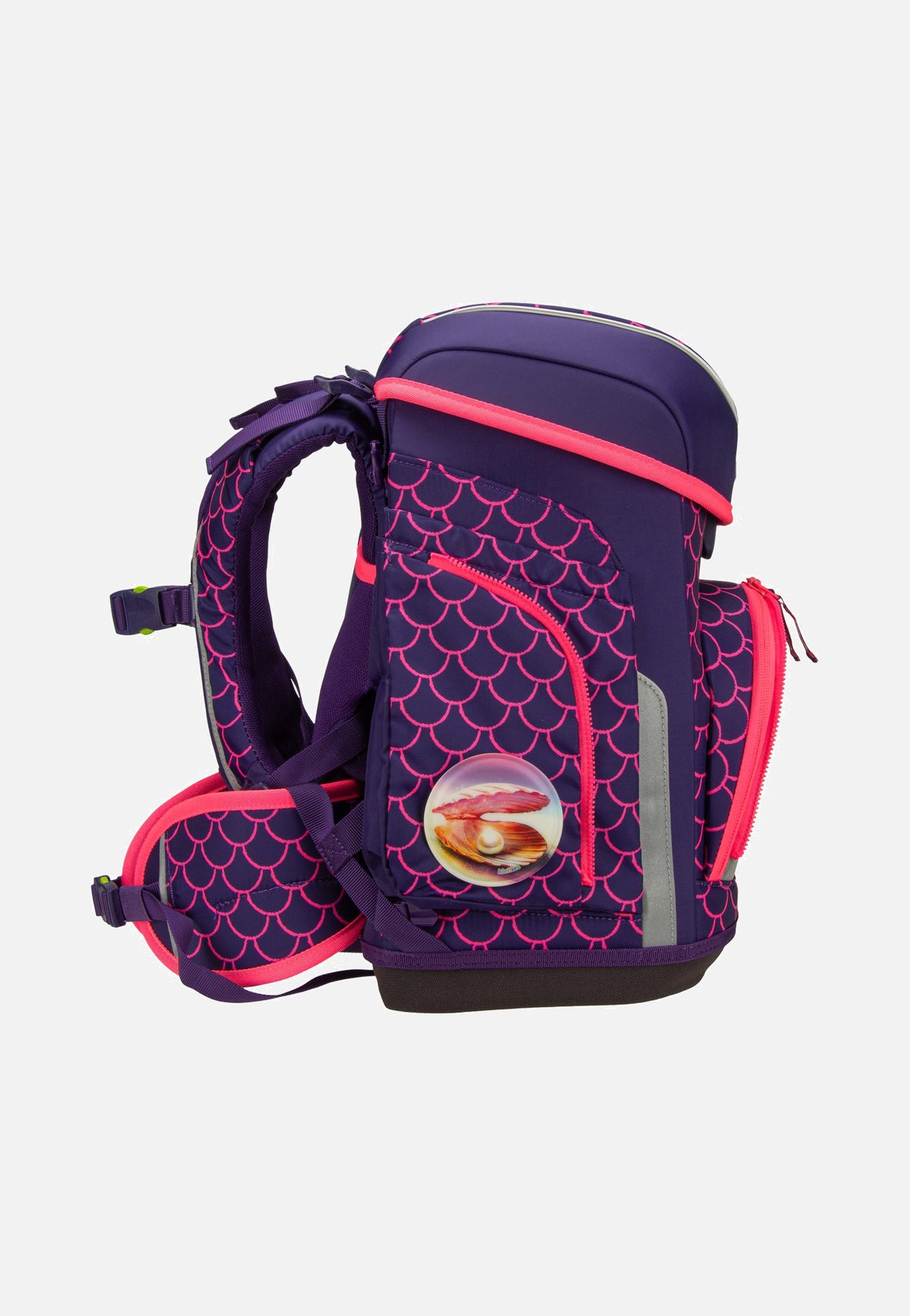 ergobag cubo Set COLOR FLASH PerlentauchBär Schulranzen