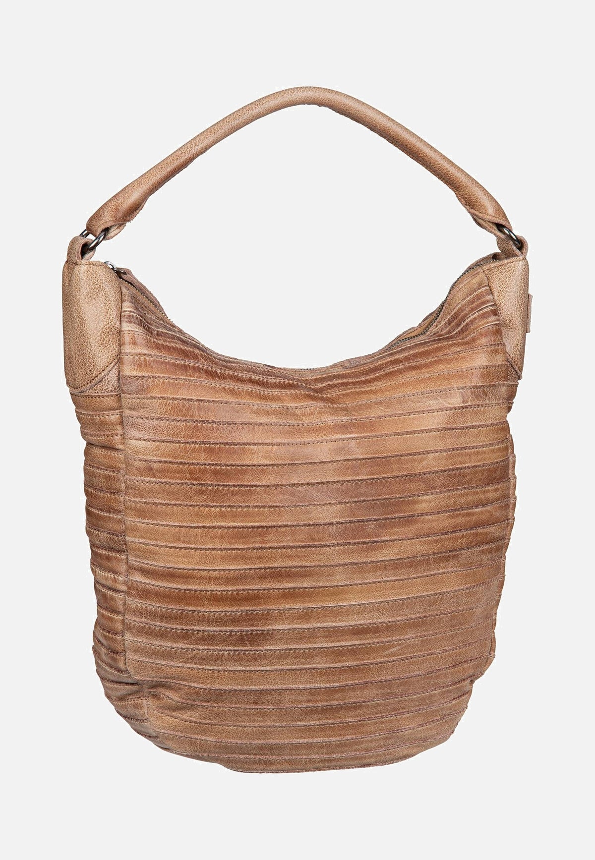 Fredsbruder Gürteltier S 971s Caramel Hobo Bag
