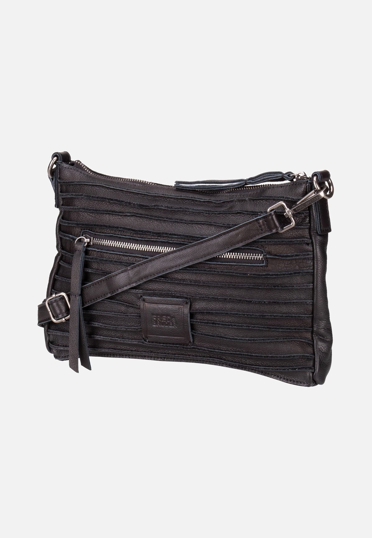 Fredsbruder Riffel Crossbag Black Umhängetasche