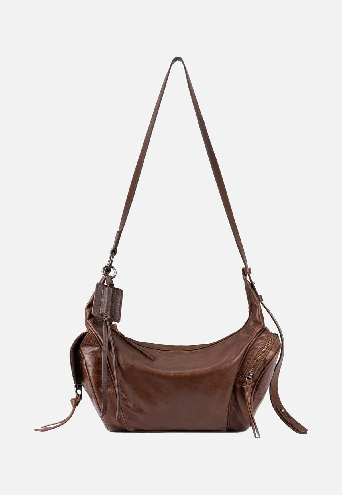 Fredsbruder Perferctly Imperfect Shoulderbag Dark Caramel Schultertasche