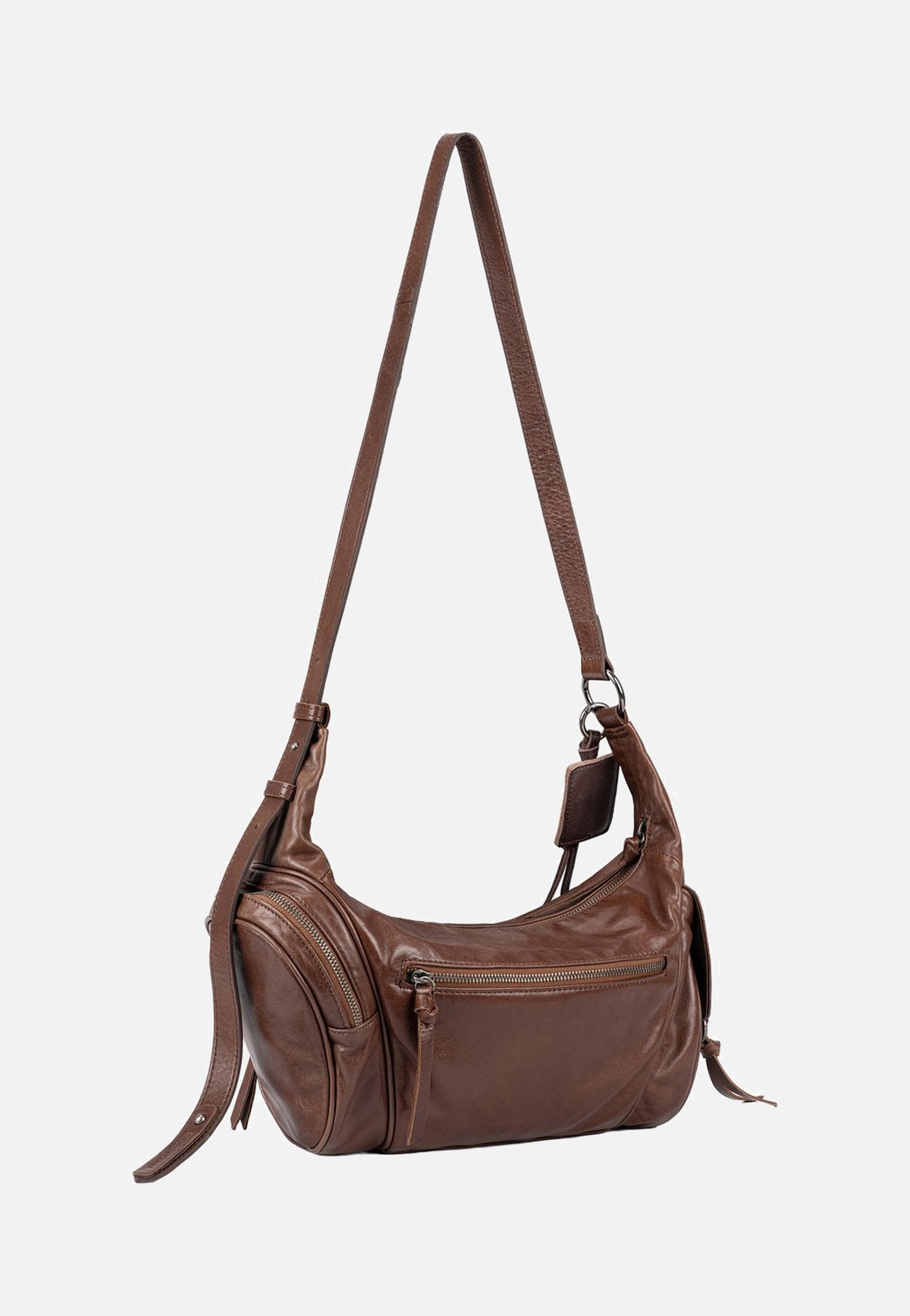 Fredsbruder Perferctly Imperfect Shoulderbag Dark Caramel Schultertasche