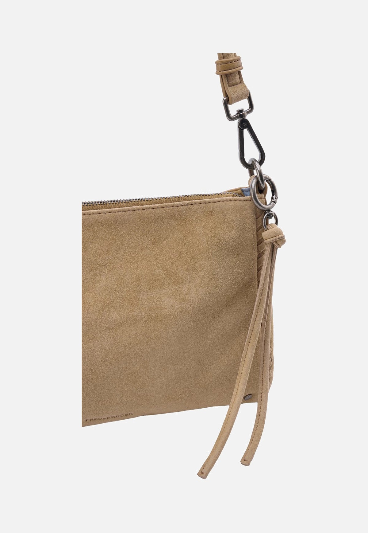 Fredsbruder Whipstitch Soul Crossbag Dark Sand Crossbody Bag