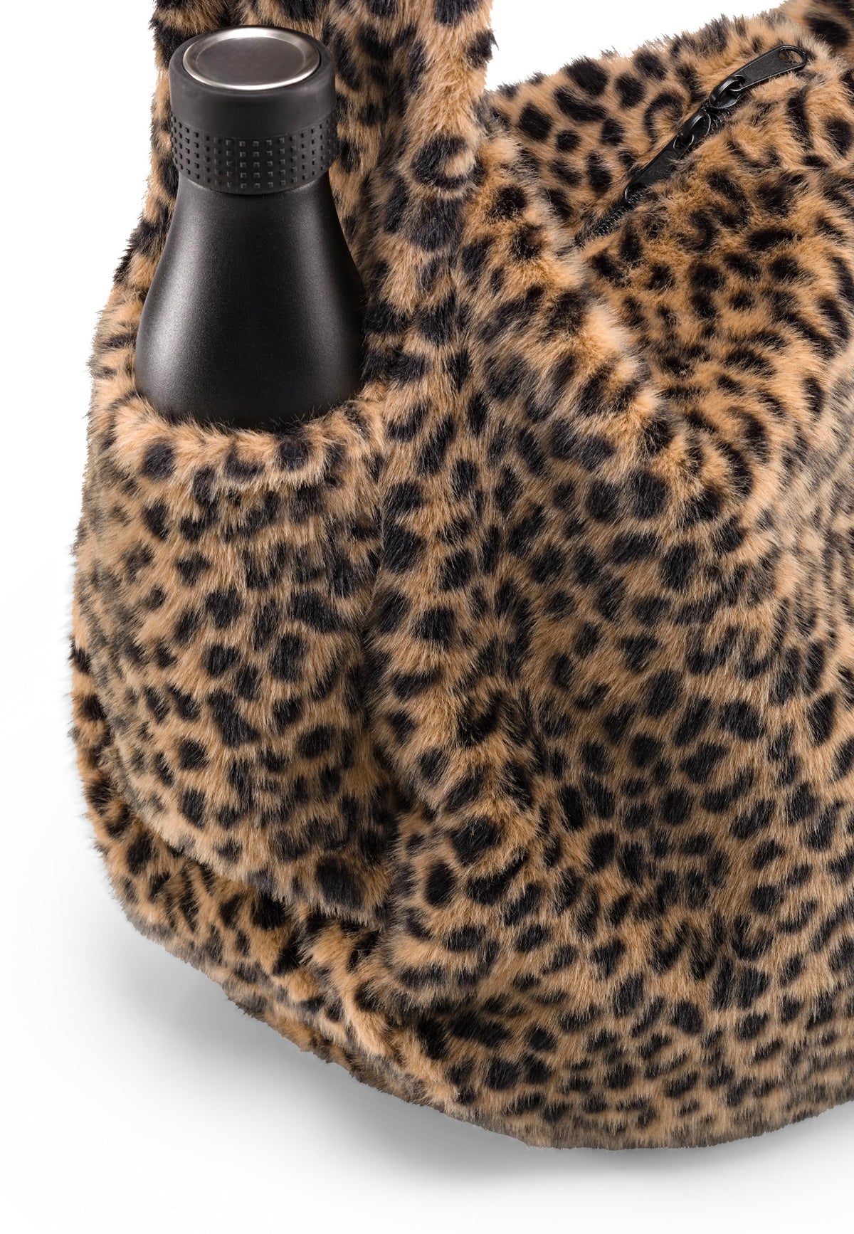 reisenthel Moonbag Leo Fake Fur Hobo Bag