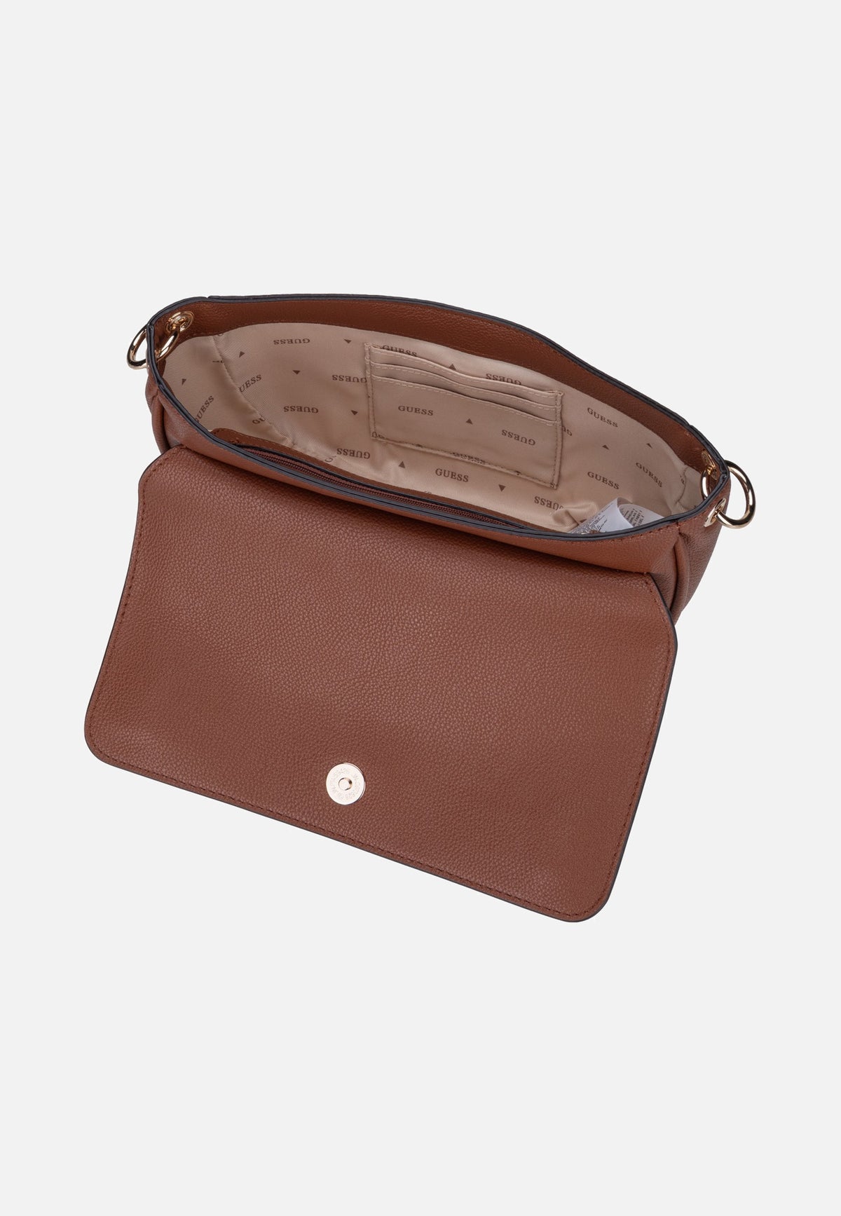 Guess Camelia Flap 42190 Cognac Schultertasche