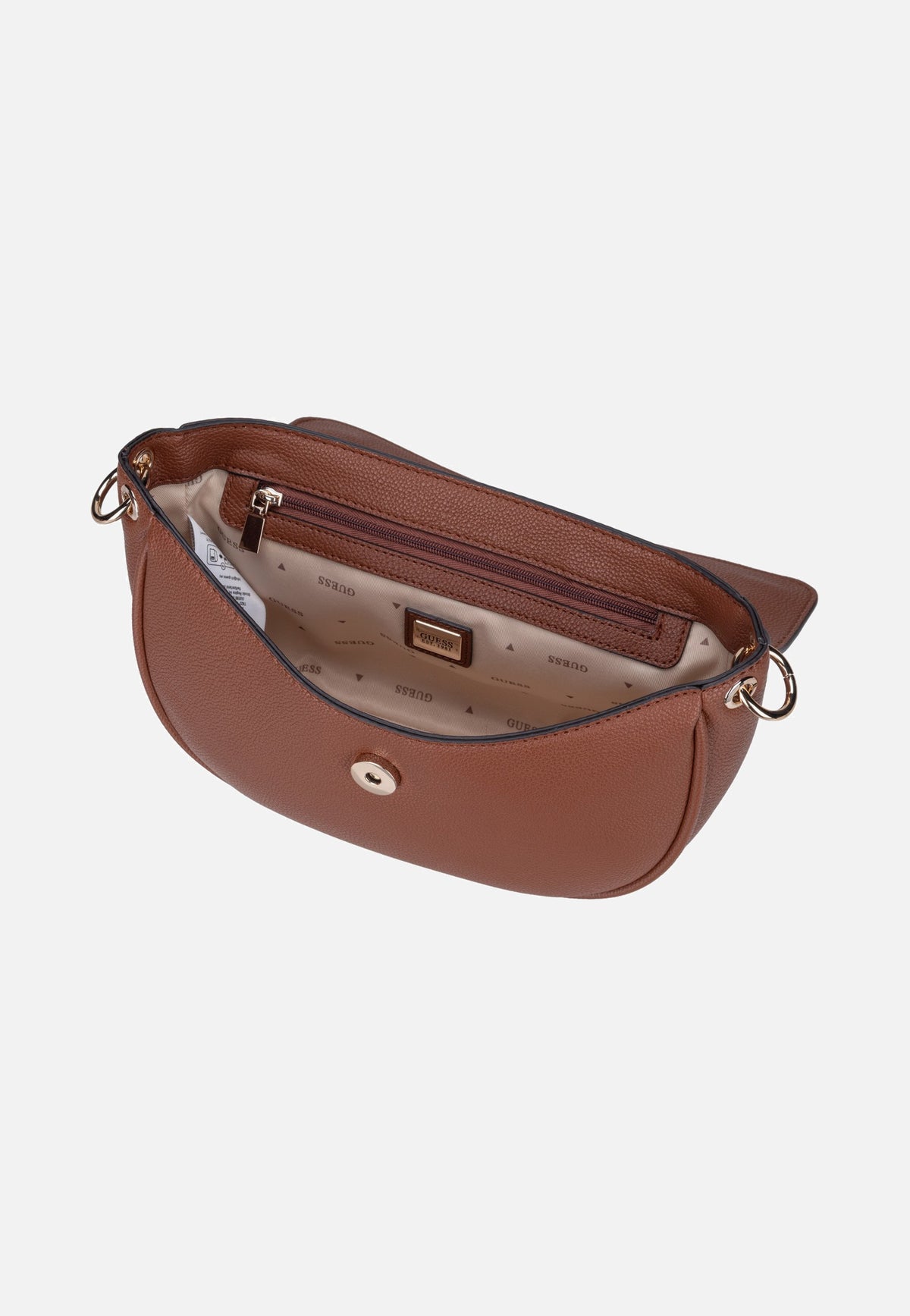 Guess Camelia Flap 42190 Cognac Schultertasche