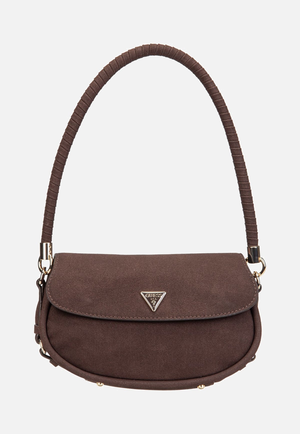 Guess Danya Flap Shoulder Espresso Schultertasche