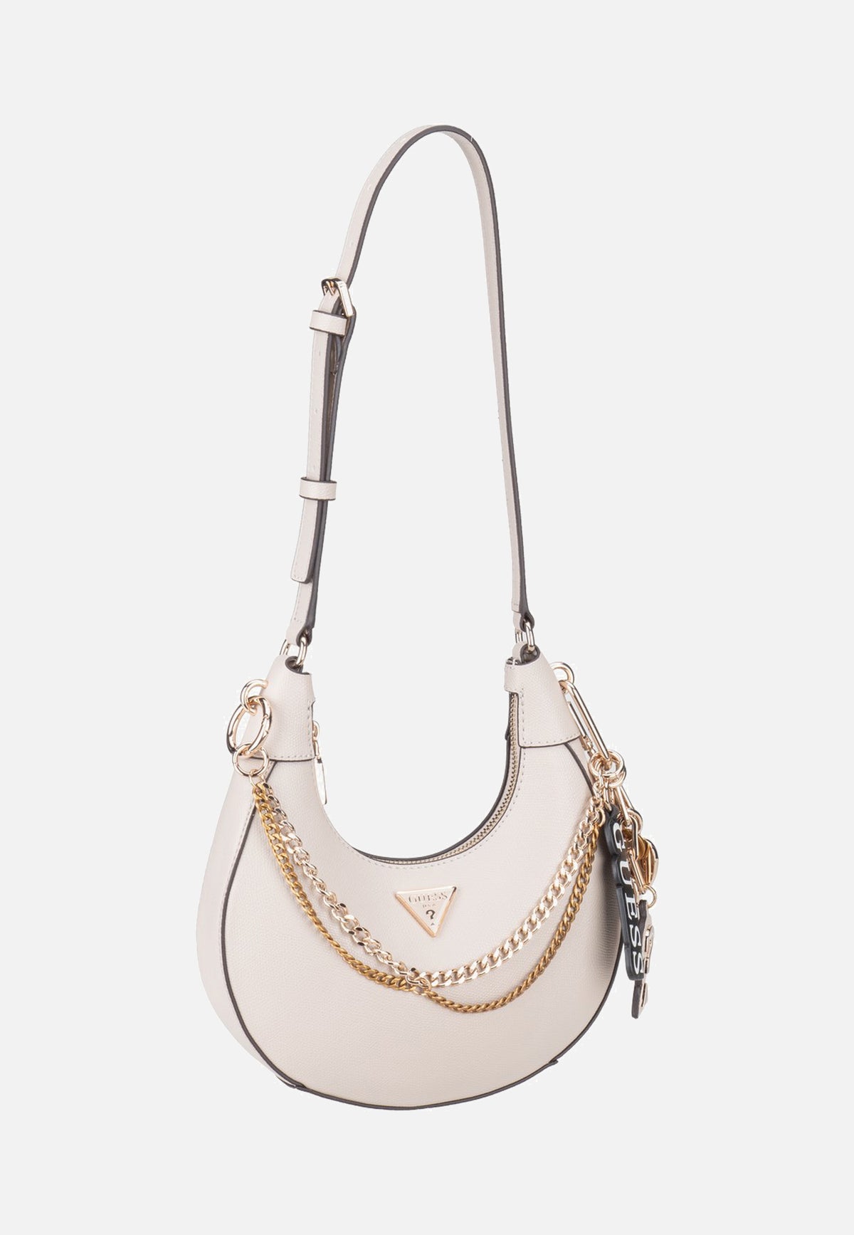 Guess Davina Shoulder Light Taupe Schultertasche