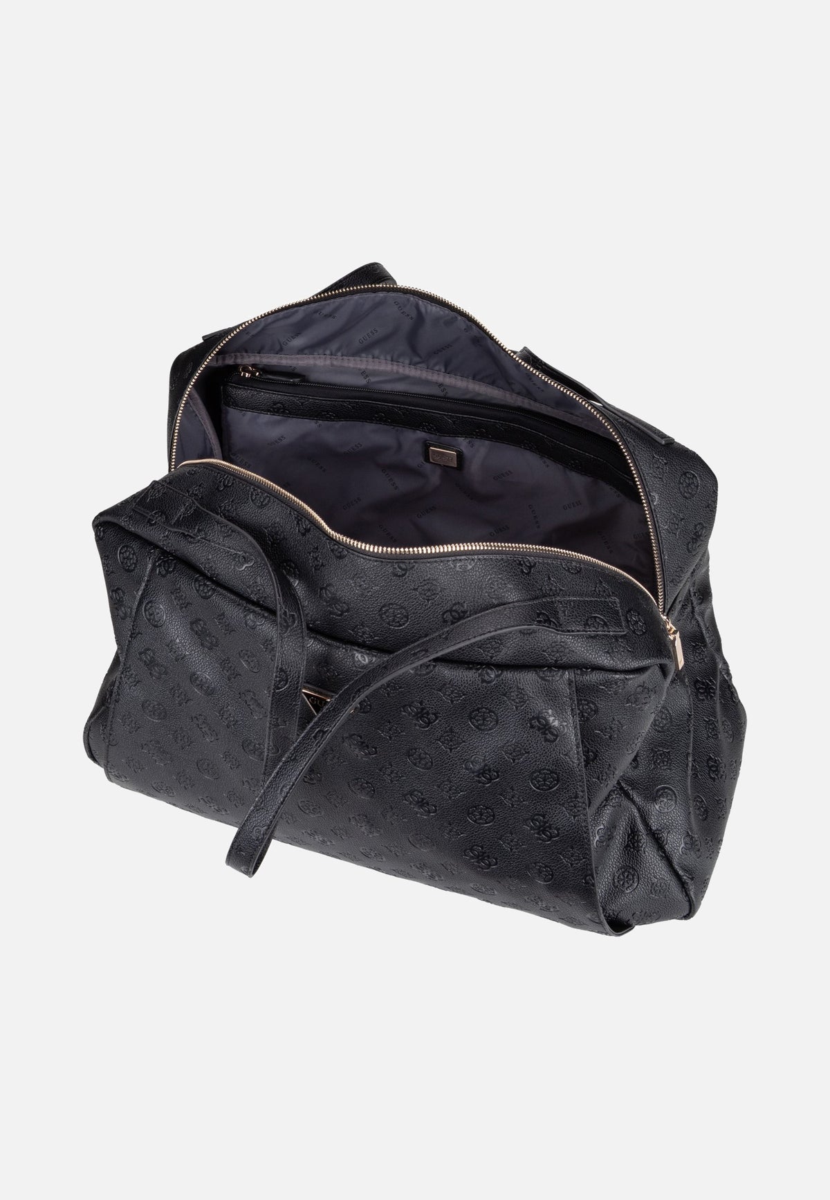 Guess Devon 45024 Black Logo Satchel