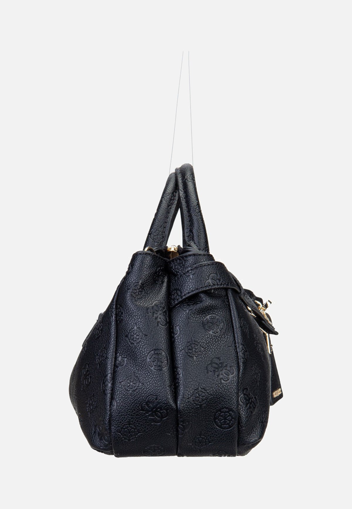 Guess Ella Logo Girlfriend 46050 Black Logo Henkeltasche