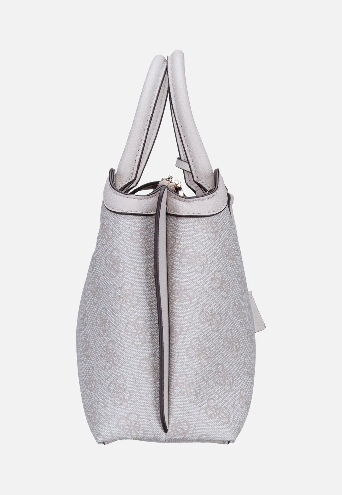 Guess Lindsey Girlfriend 49060 Bone Logo Satchel