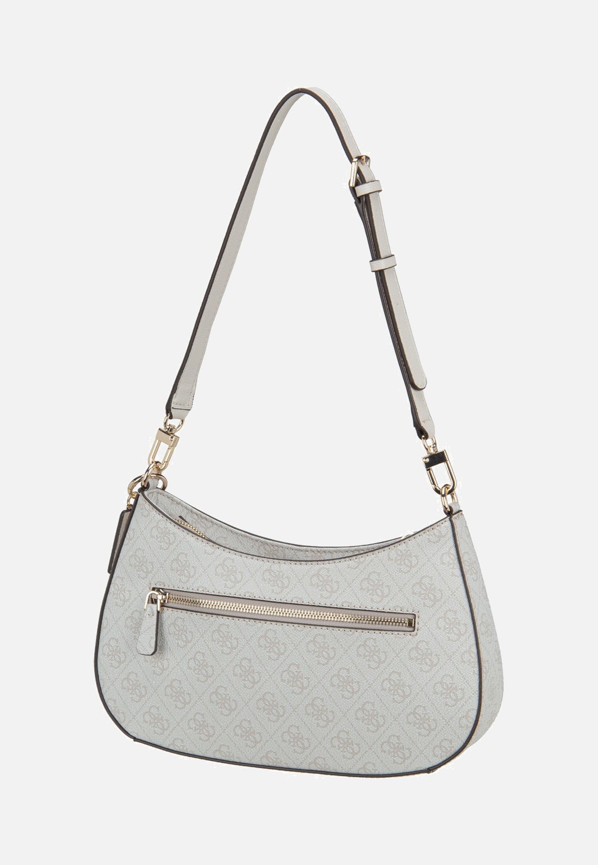 Guess Noelle II Top Zip SHB 72180 Bone Logo Abendtasche