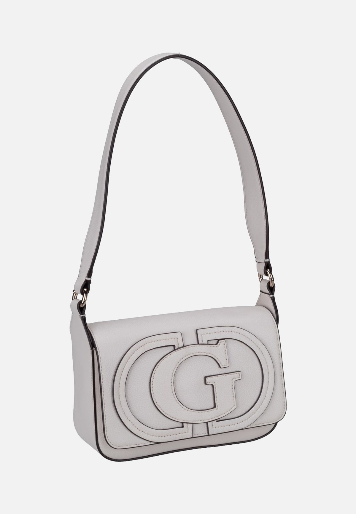Guess Ruby Flap 40190 Off White Shoulder Bag