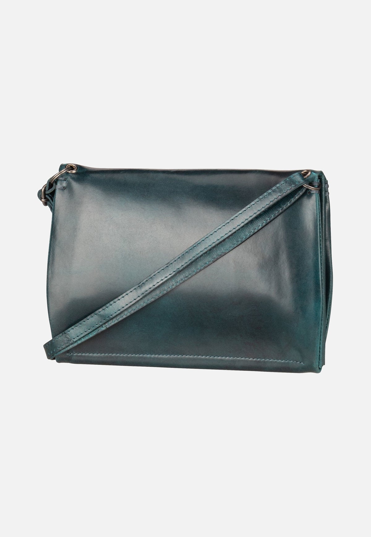 Harold's Fold Handbag Clutch L FO3 Petrol Umhängetasche