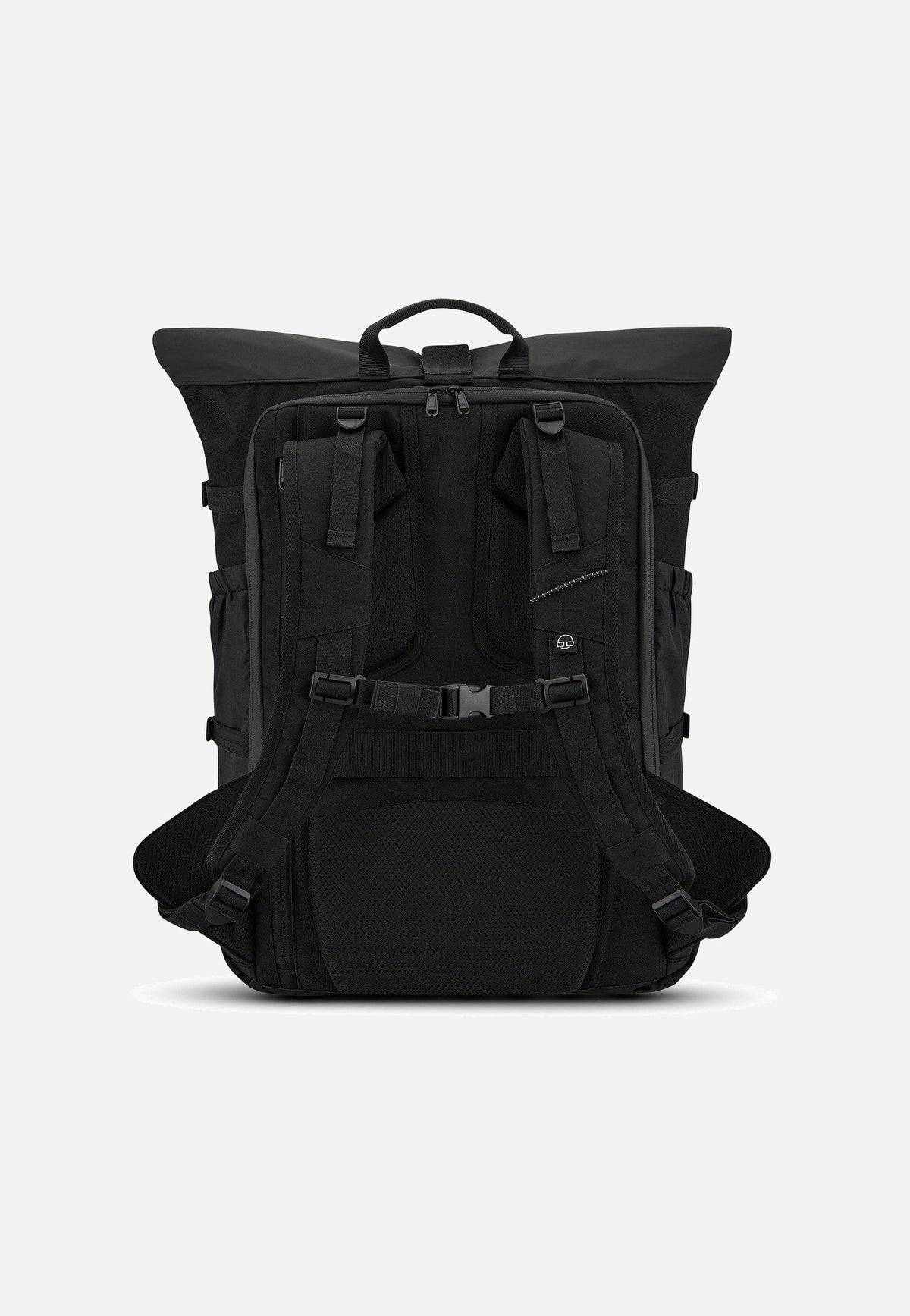 Johnny Urban Allen Large Travel Schwarz Rolltop Rucksack