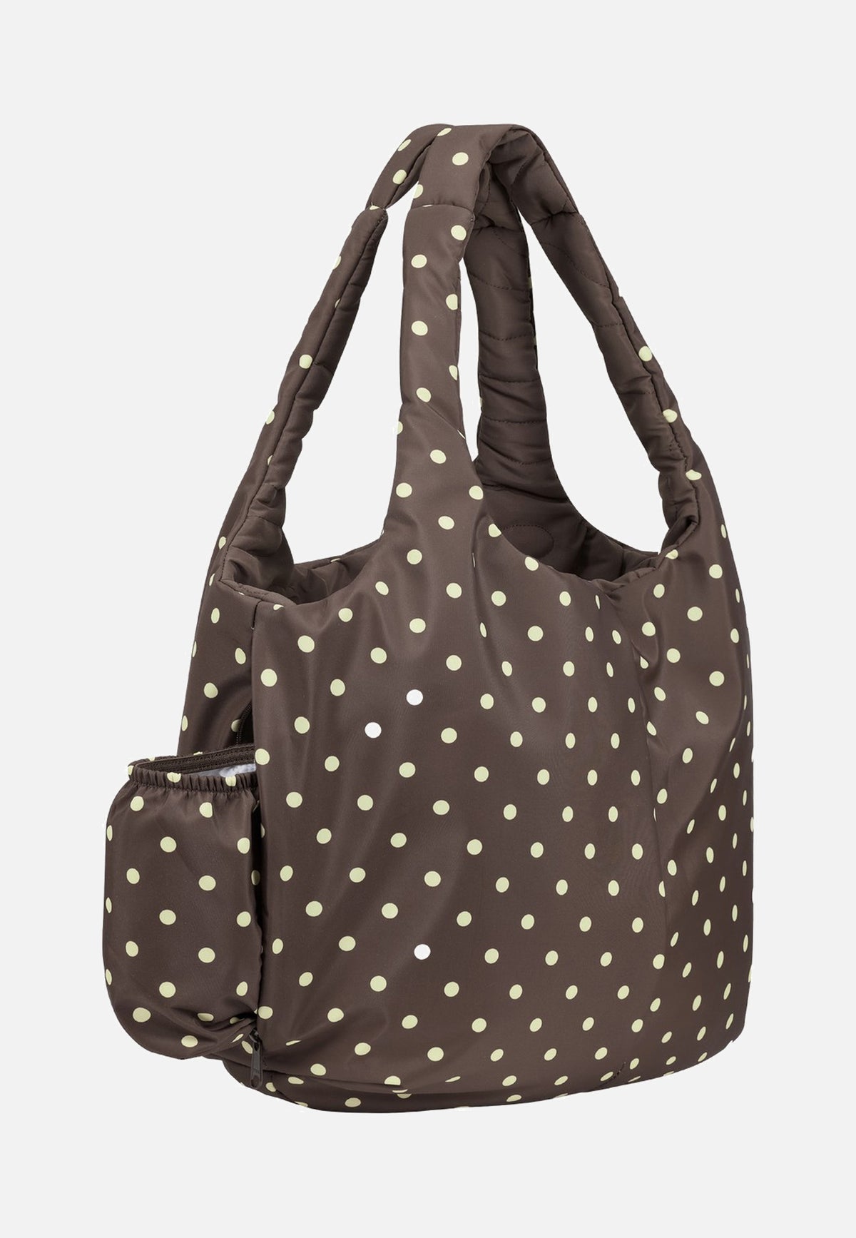 Johnny Urban Cleo Brown Polka Dots Shopper